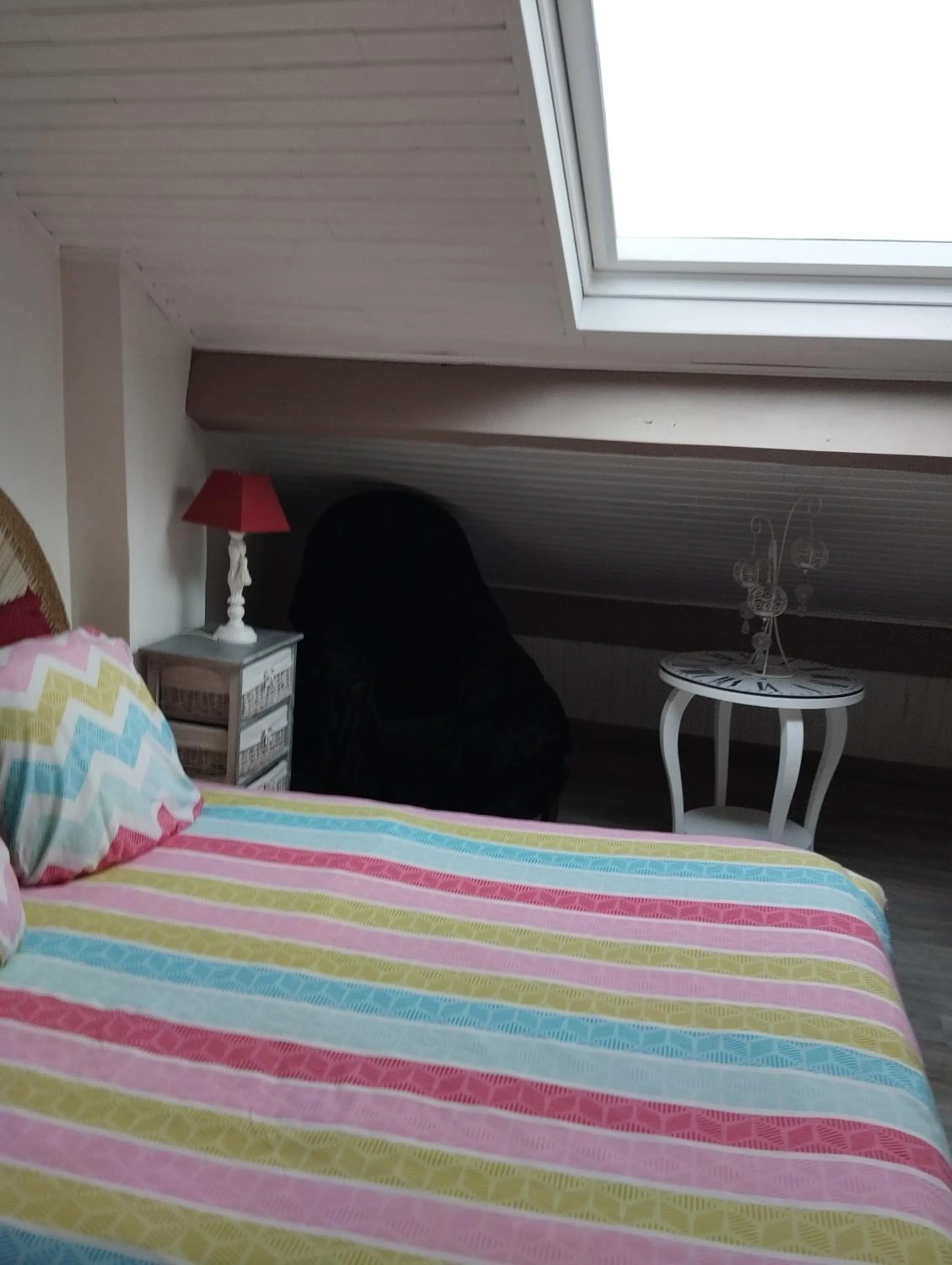 Bed in Chambres d'hôtes le Clos de la Presle