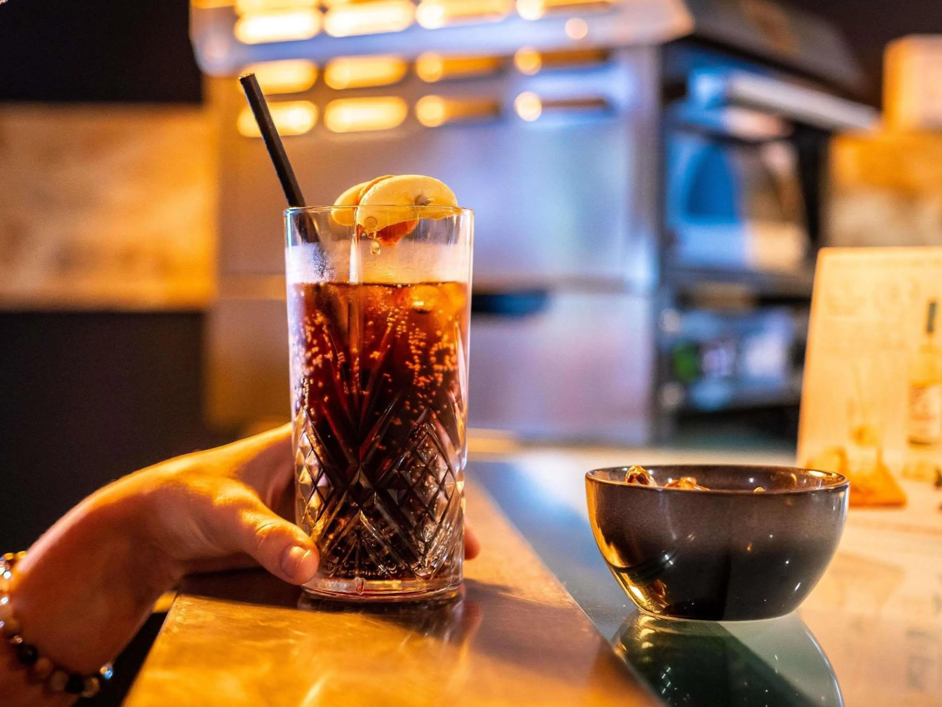 Lounge or bar in Novotel Mulhouse Bâle Fribourg