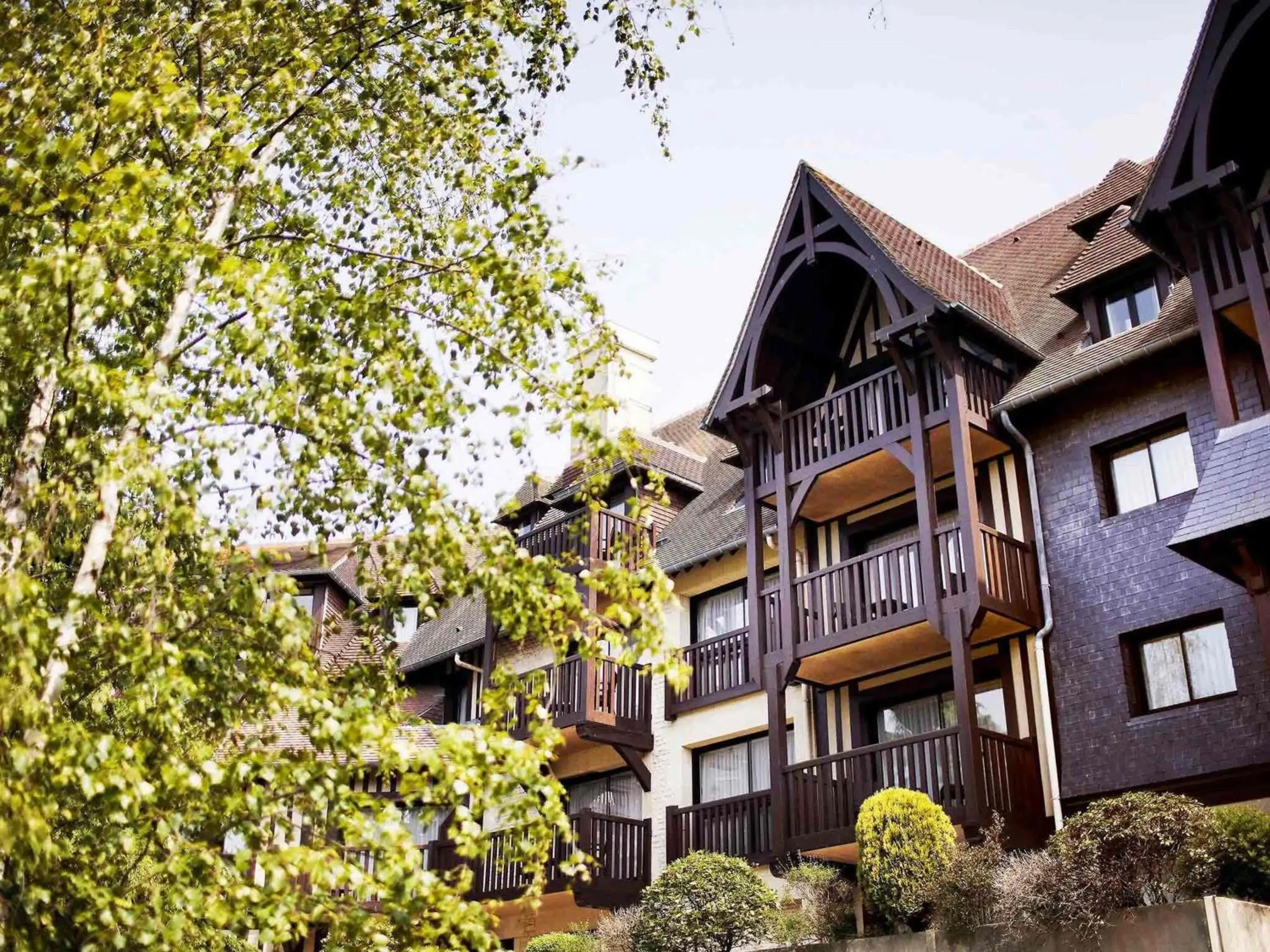 Property building in Mercure Deauville Centre Property building in Mercure Deauville Centre