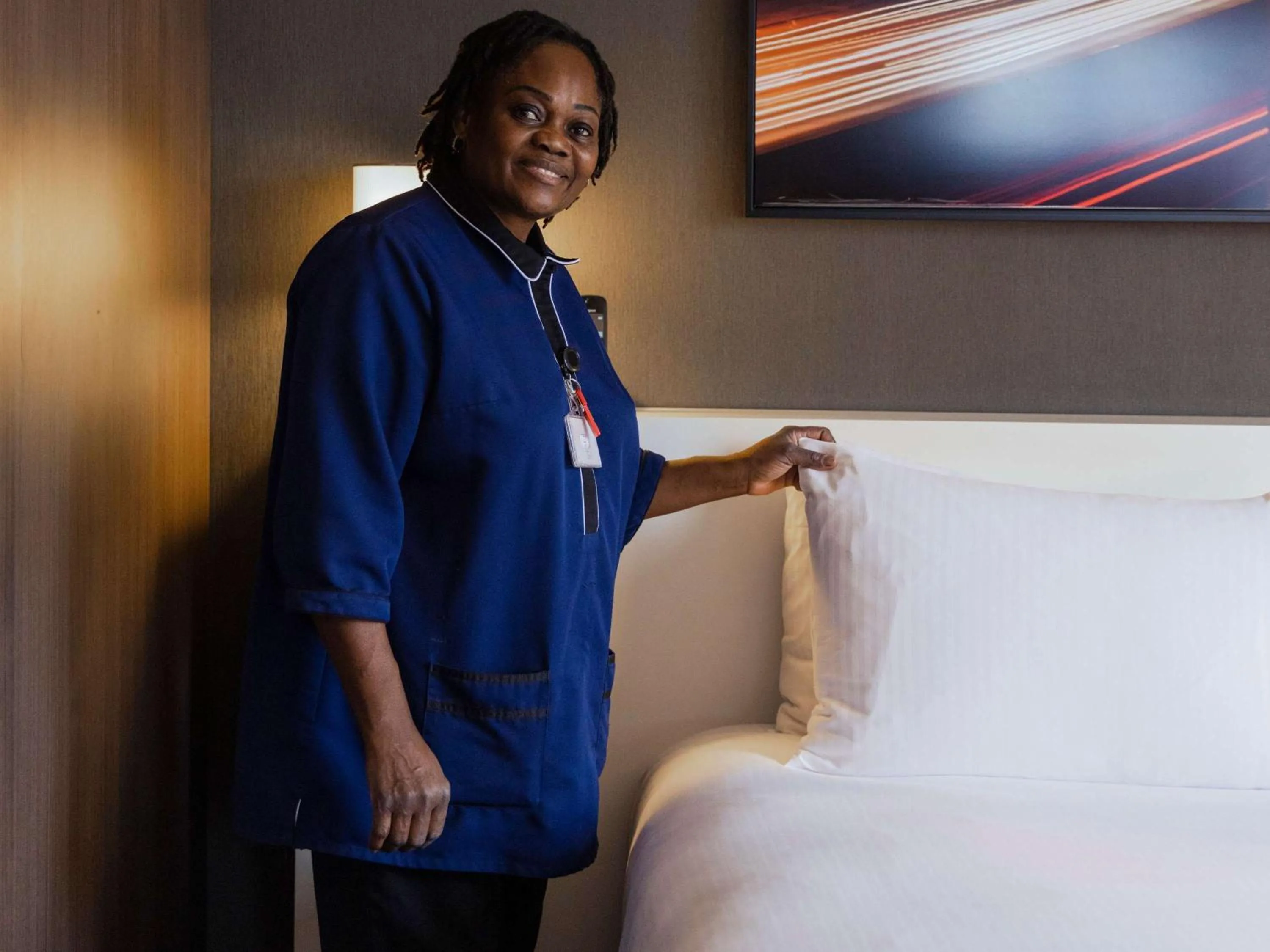 Bedroom, Bed in Pullman Paris La Défense