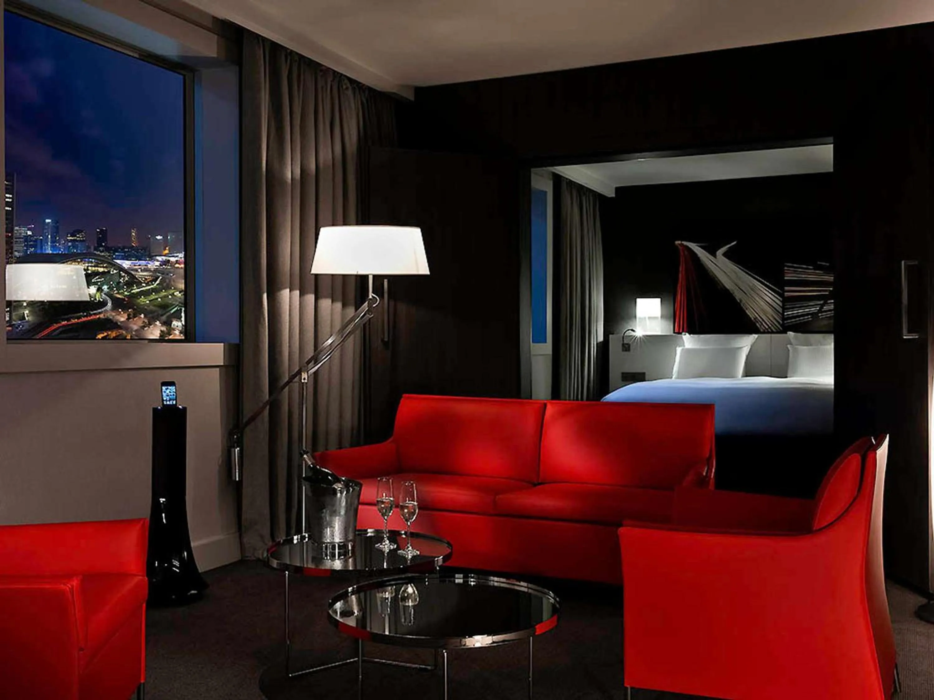 Bedroom in Pullman Paris La Défense