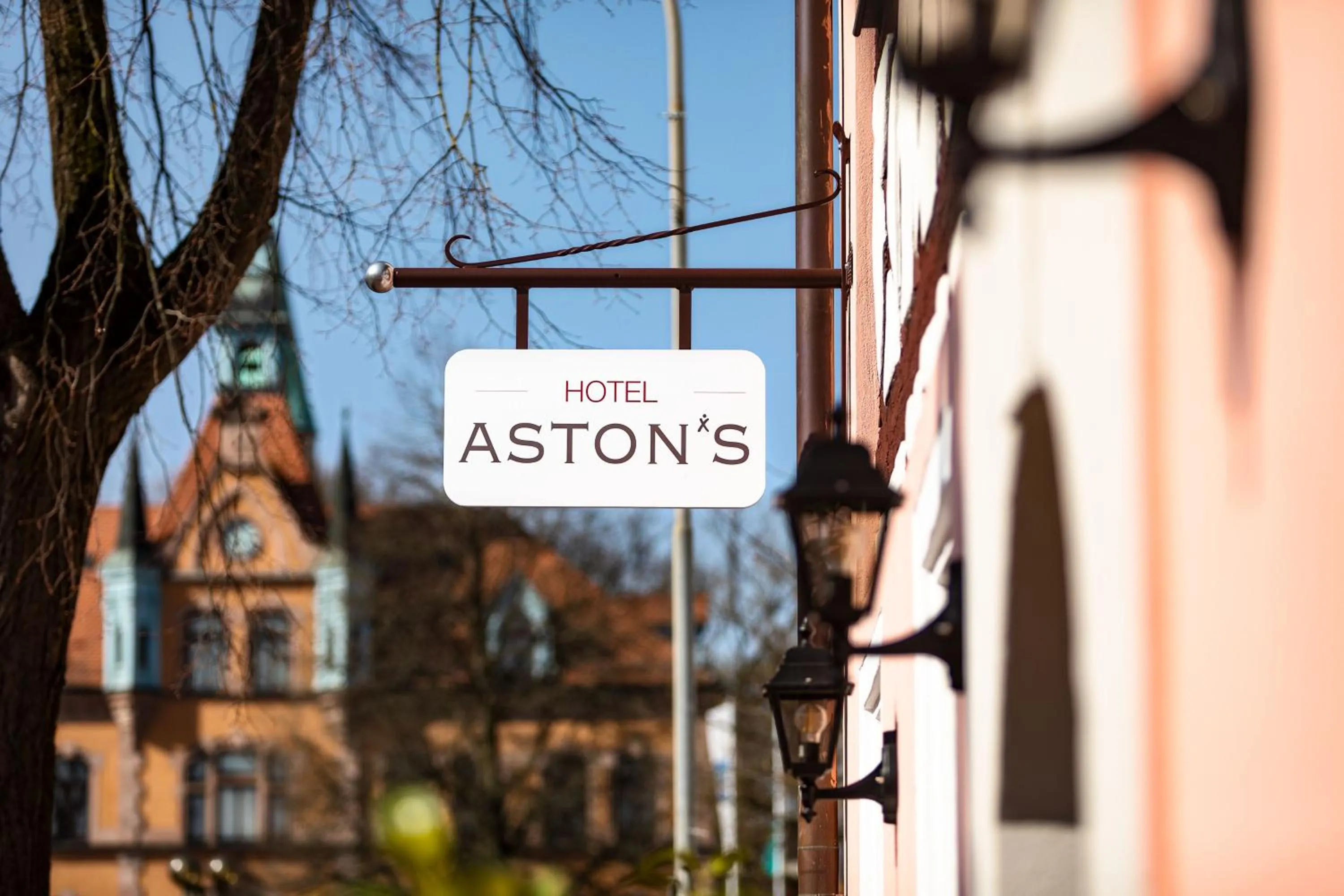 Decorative detail in Aston‘s Hotel