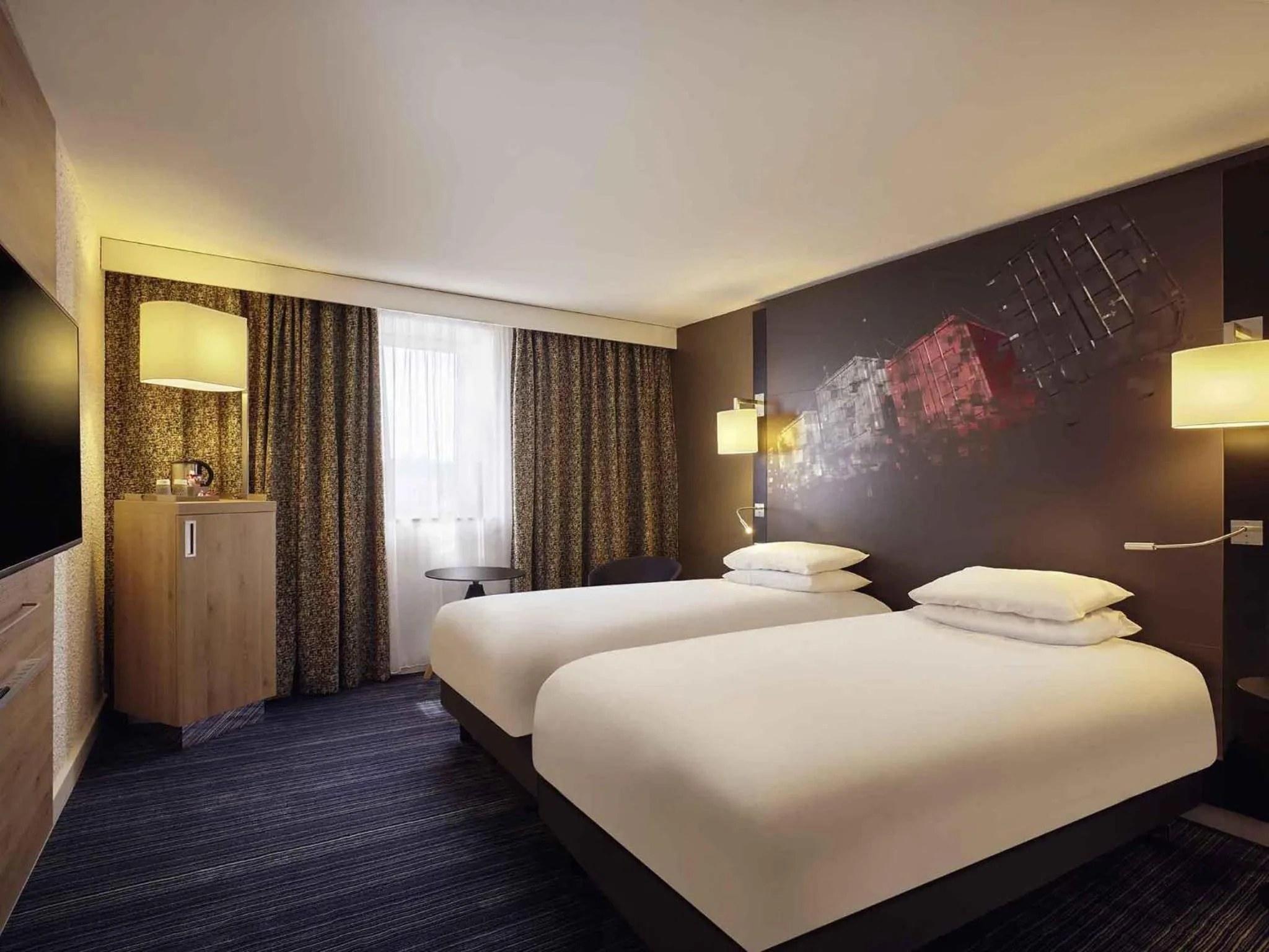 Bedroom, Bed in Mercure Le Havre Centre Bassin Du Commerce