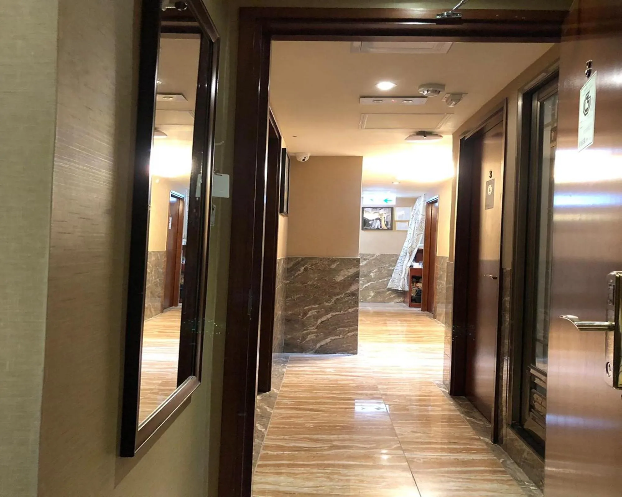 Decorative detail in Rich Hostel