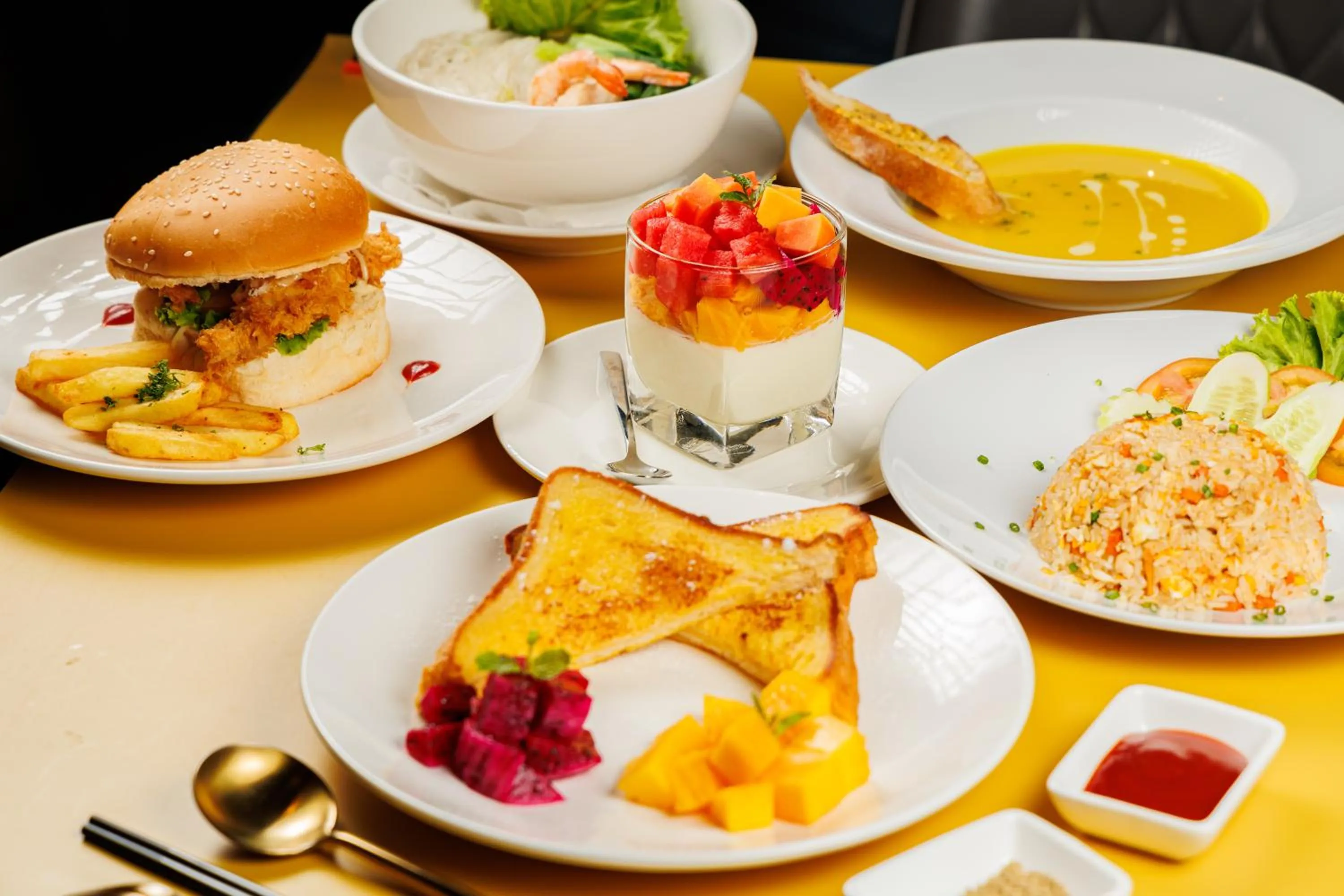 Breakfast in CHECK inn Phnom Penh BKK1