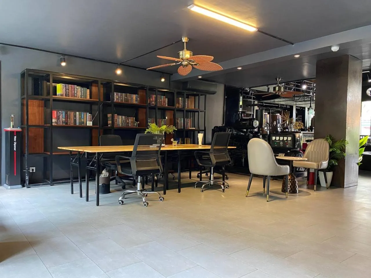 Library in CHECK inn Phnom Penh BKK1