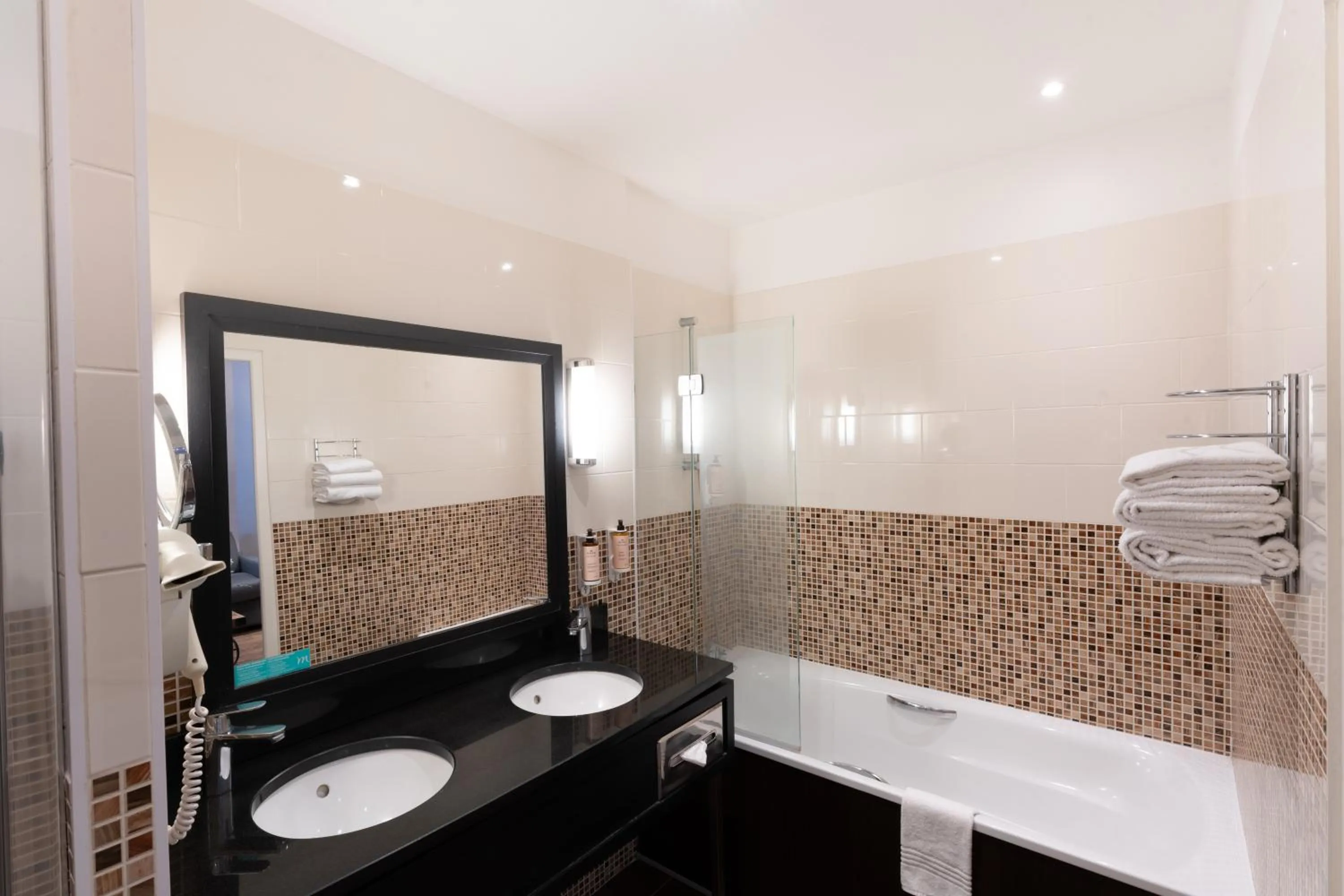 Shower in Mercure Le Mans Centre