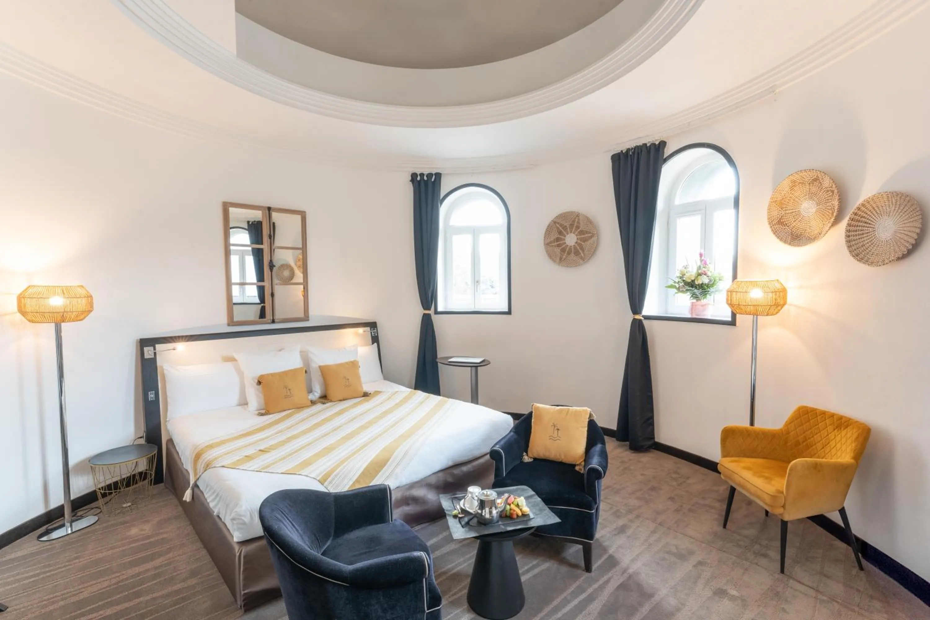 Bed in Mercure Le Mans Centre