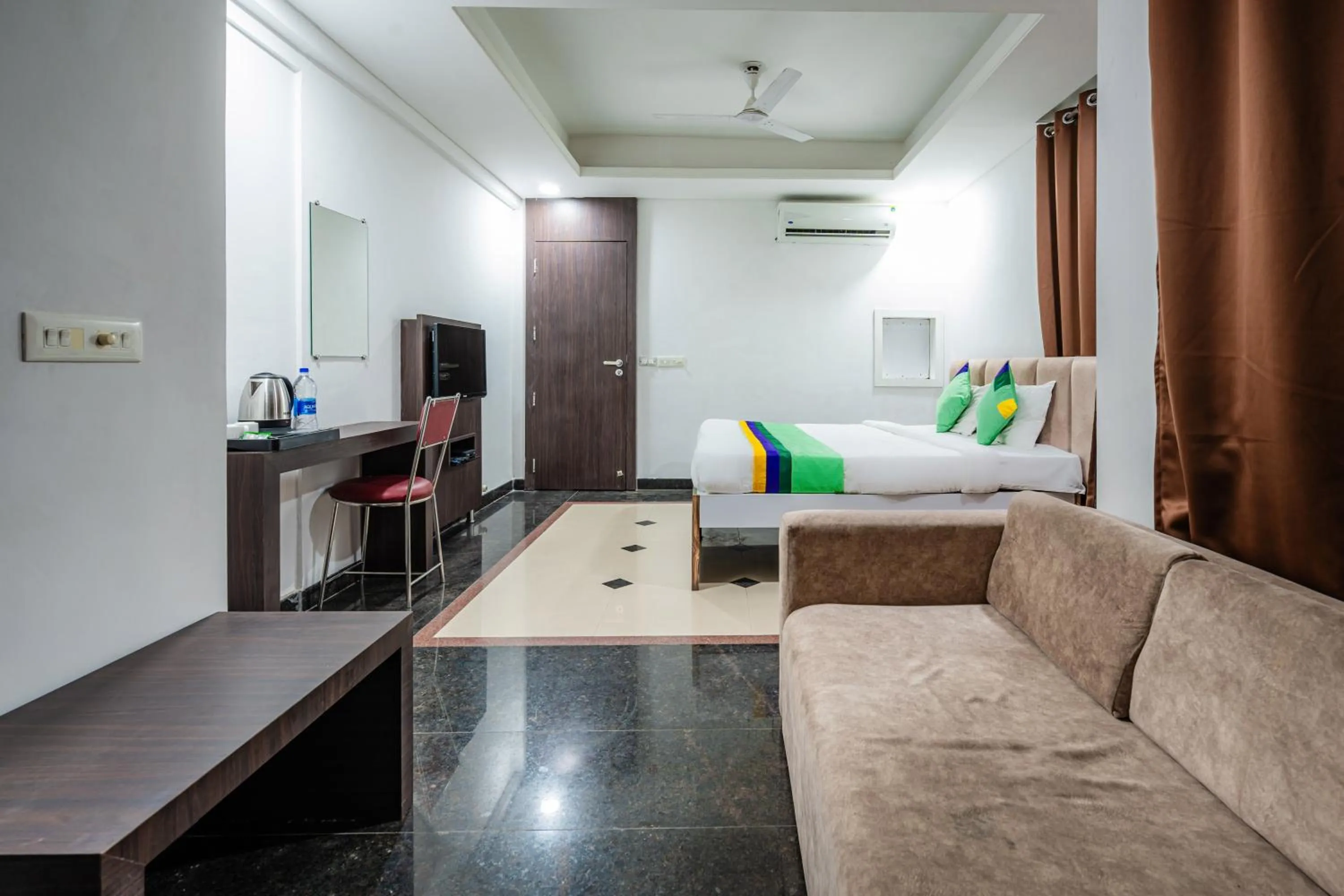 Bedroom in Treebo Silver Apartment