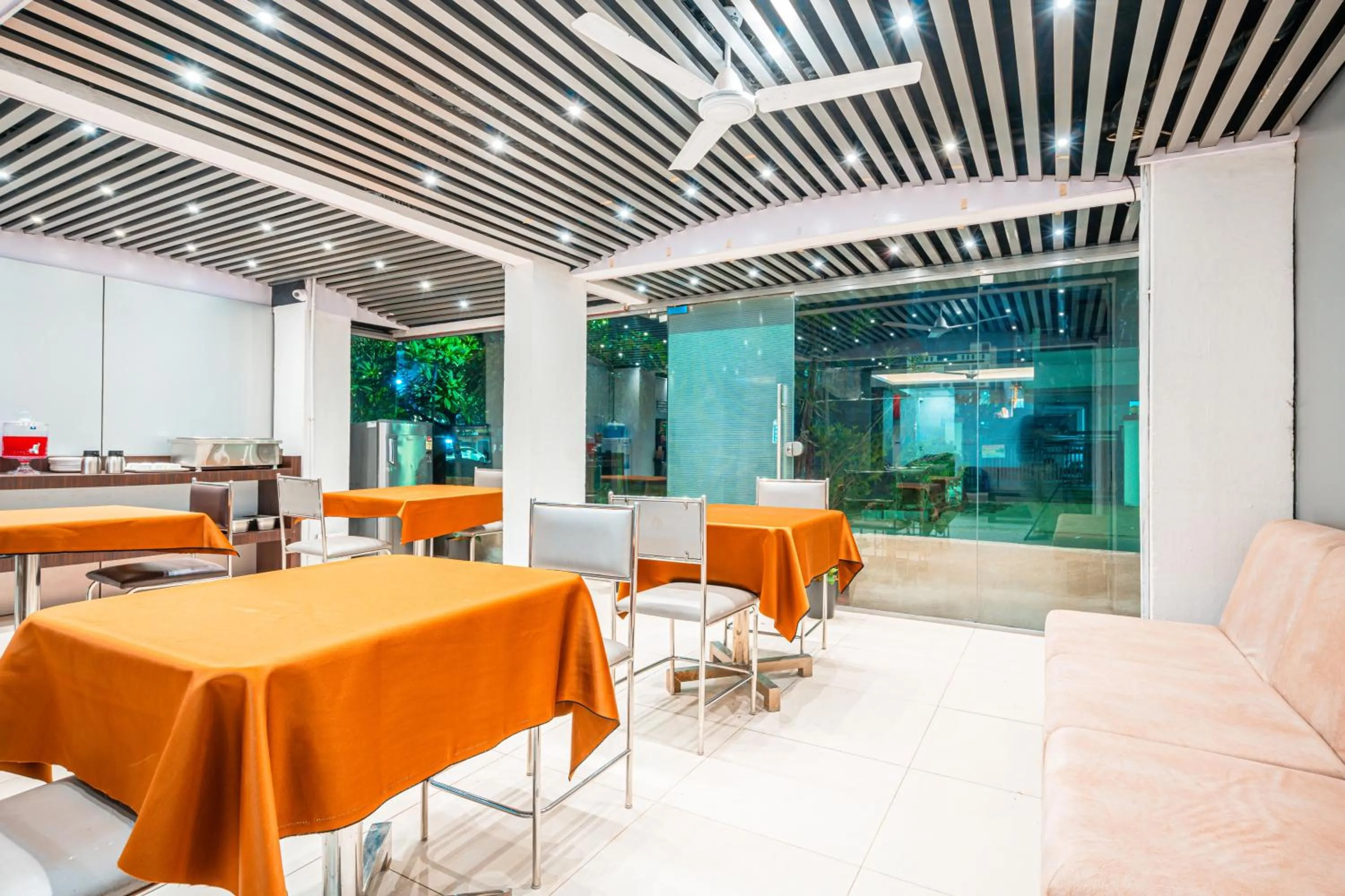 Dining area in Treebo Silver Apartment