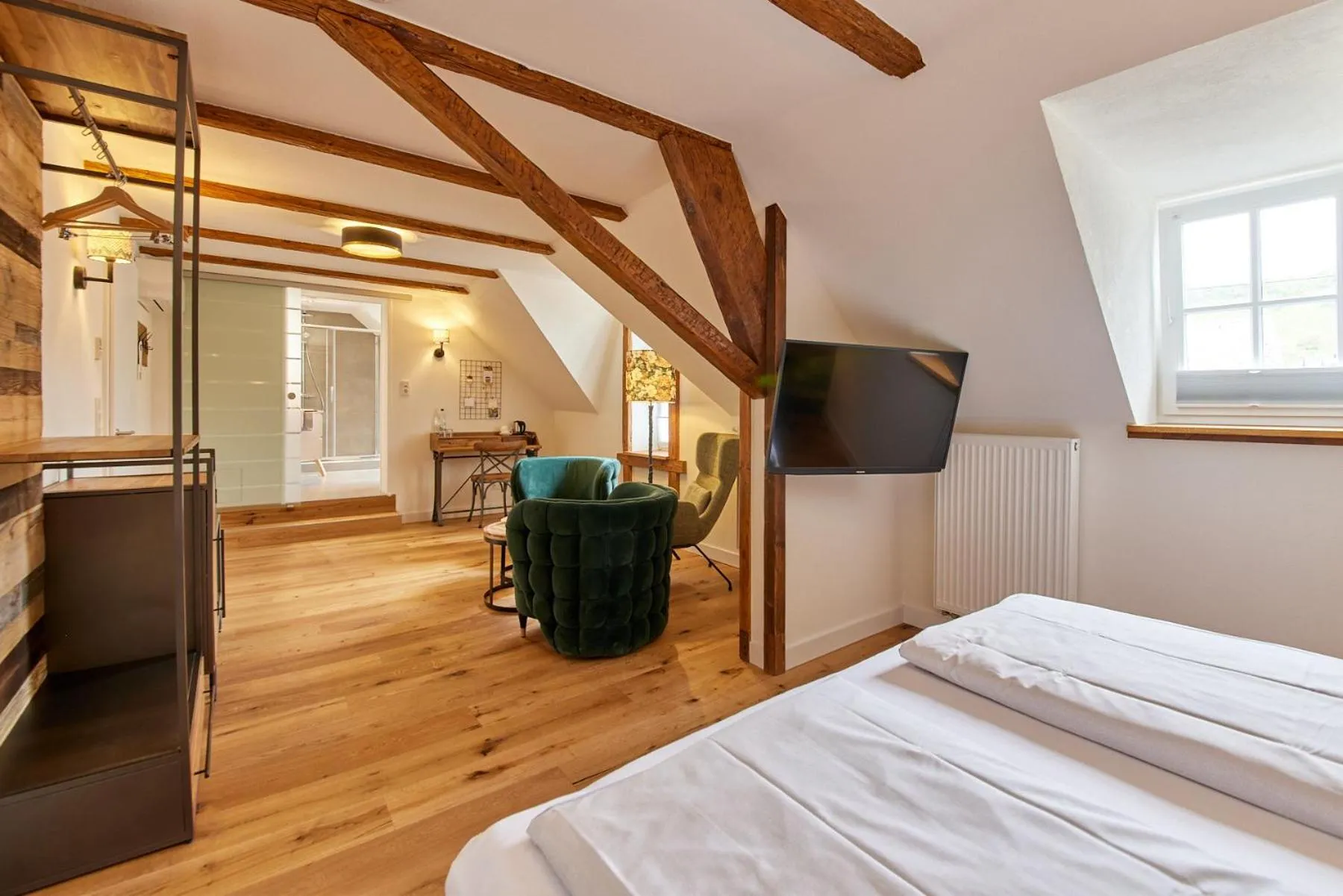 Bed in Rochter Landhotel