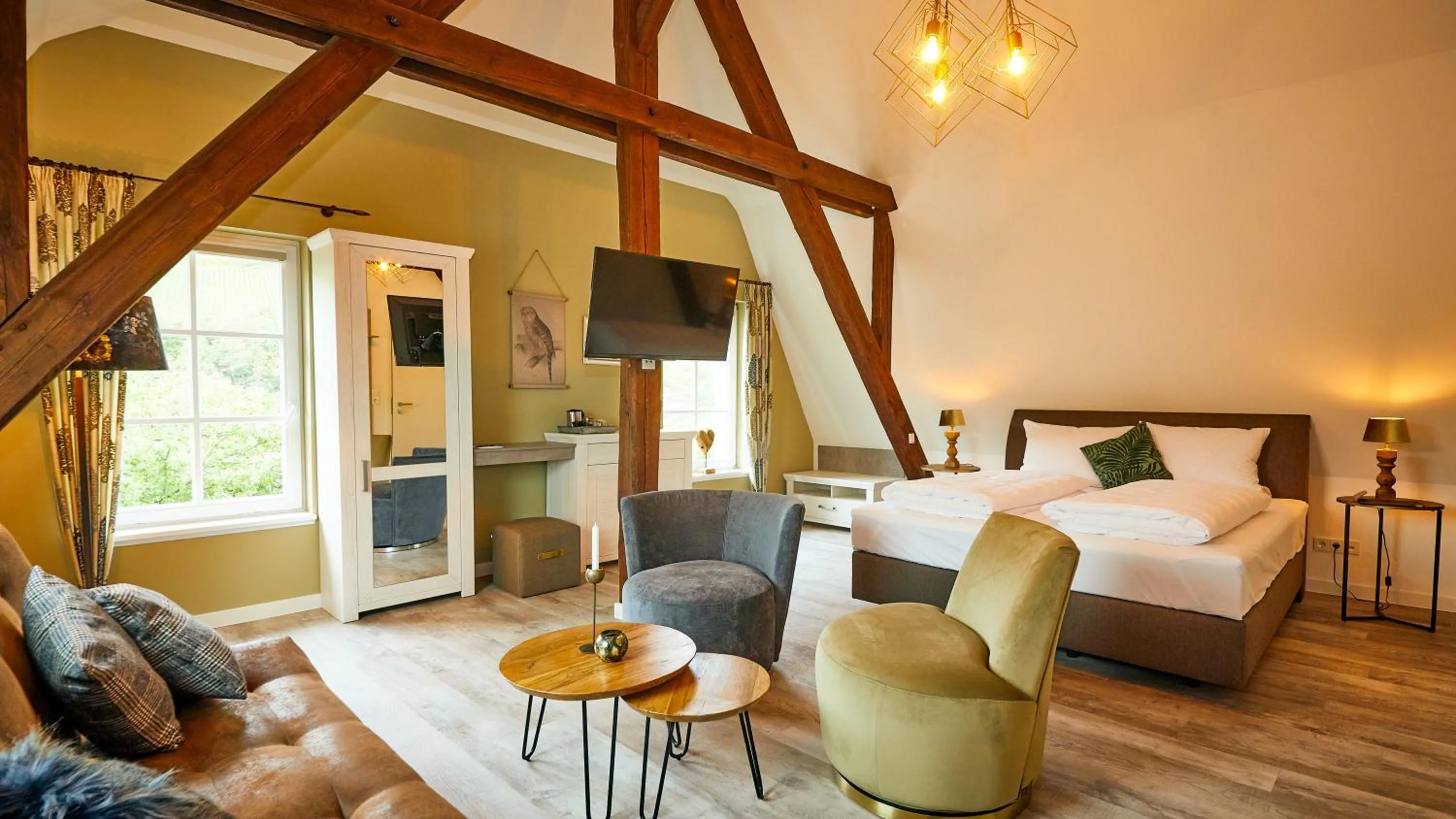 Bed in Rochter Landhotel