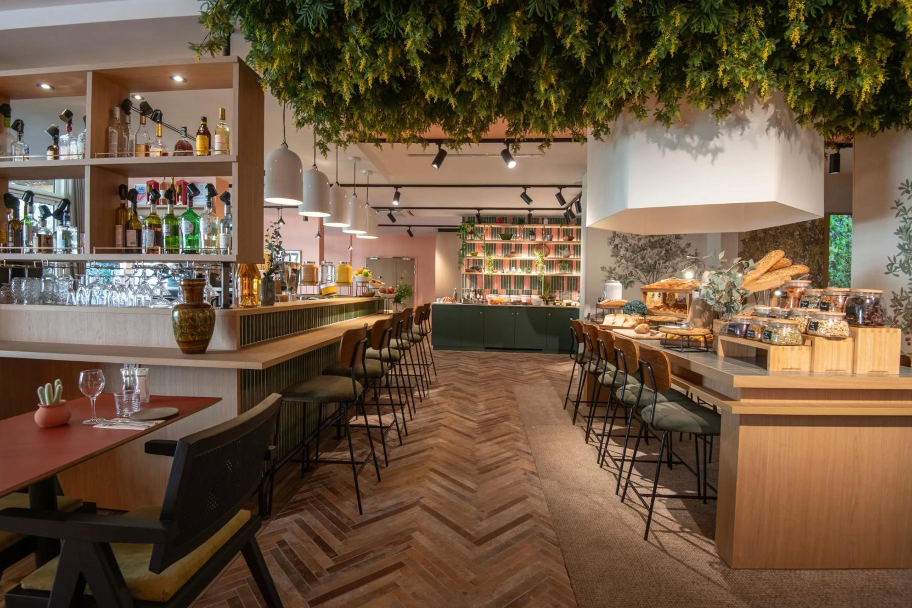 Buffet breakfast in Novotel Nice Aéroport Cap 3000