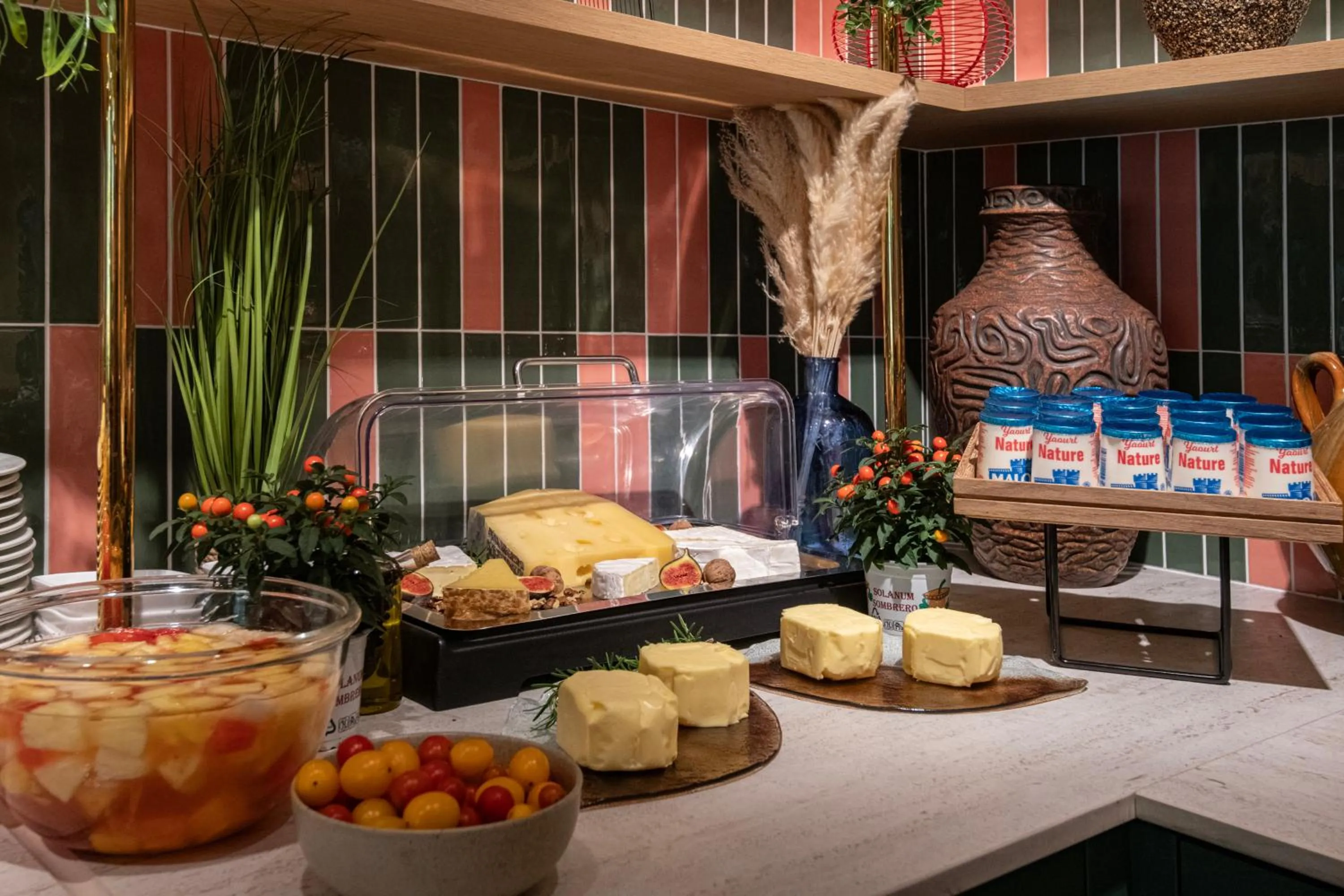 Buffet breakfast in Novotel Nice Aéroport Cap 3000