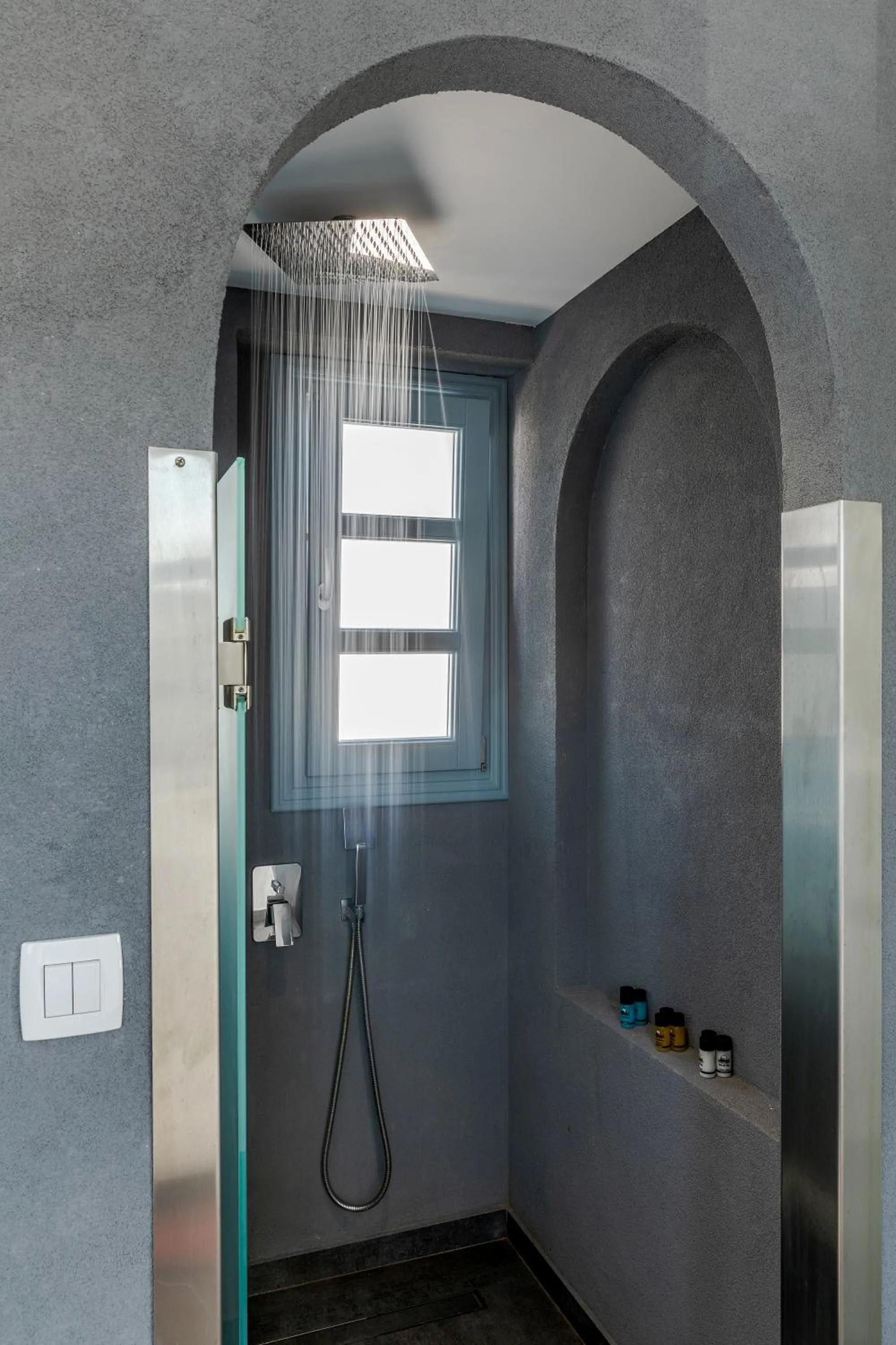 Shower in BlackStone Luxury Suites