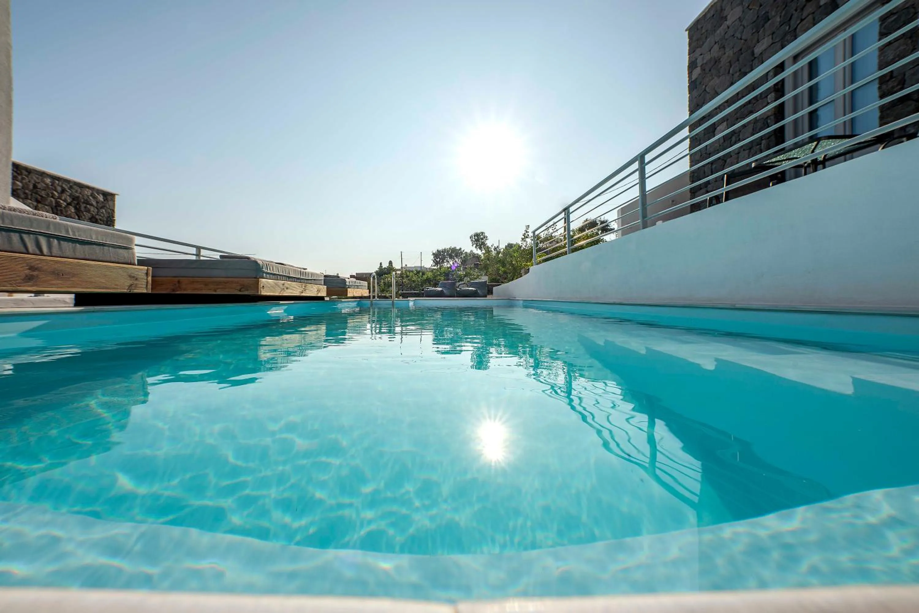 Swimming pool in BlackStone Luxury Suites