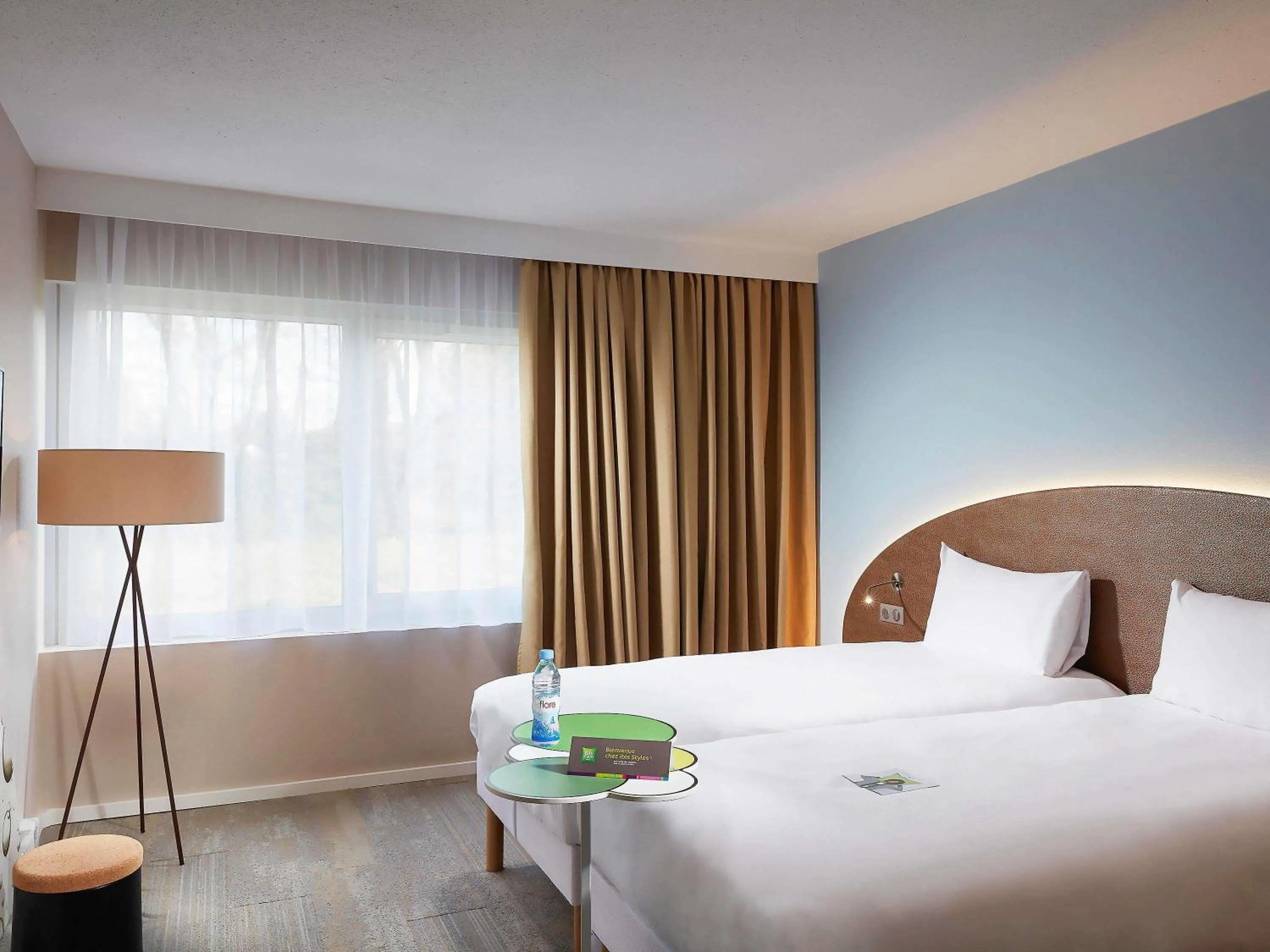 Bedroom, Bed in Ibis Styles Colmar Nord