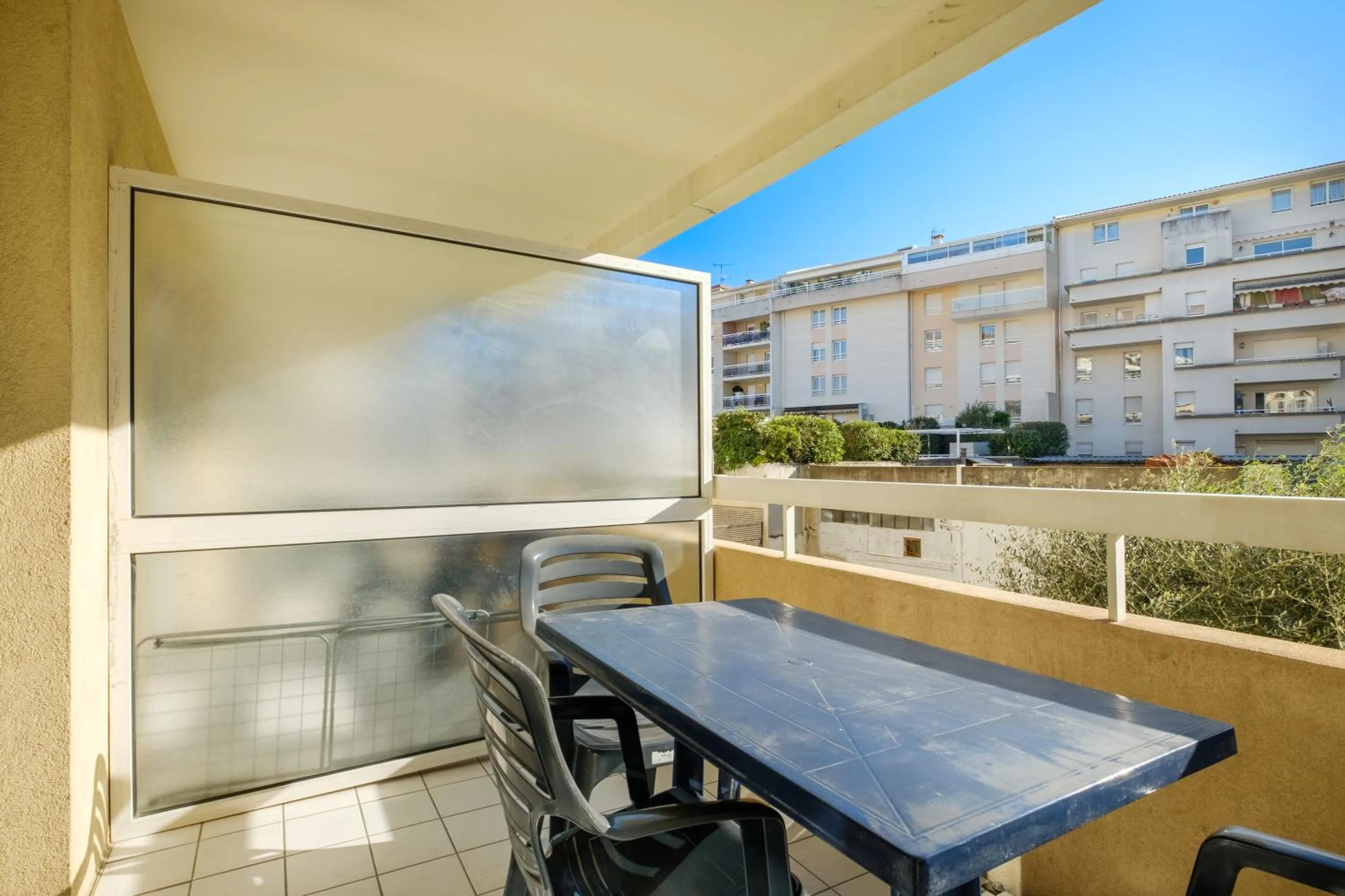 Balcony/Terrace in Residhotel Cannes Festival