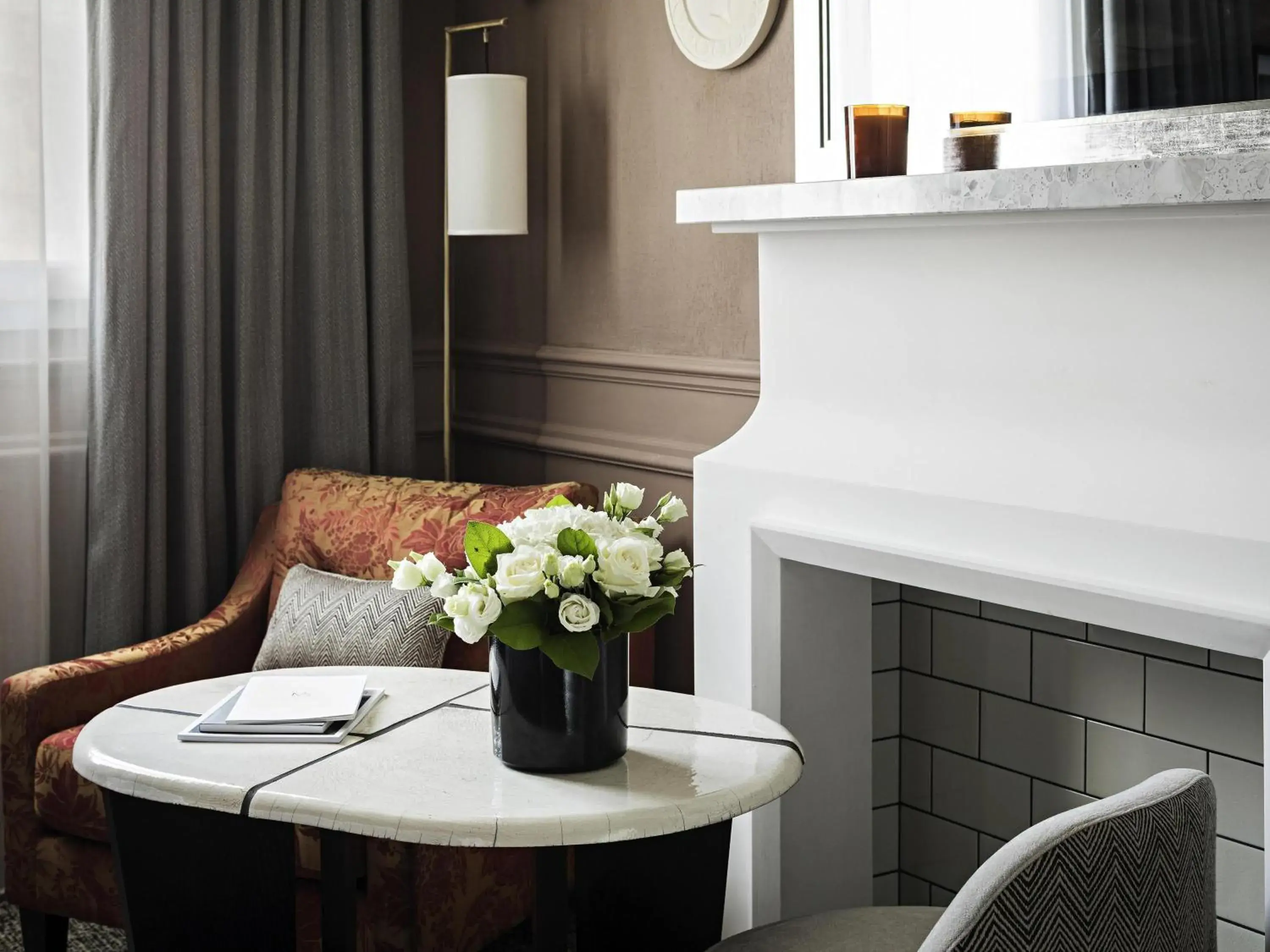 Bedroom in Sofitel Le Scribe Paris Opera Bedroom in Sofitel Le Scribe Paris Opera