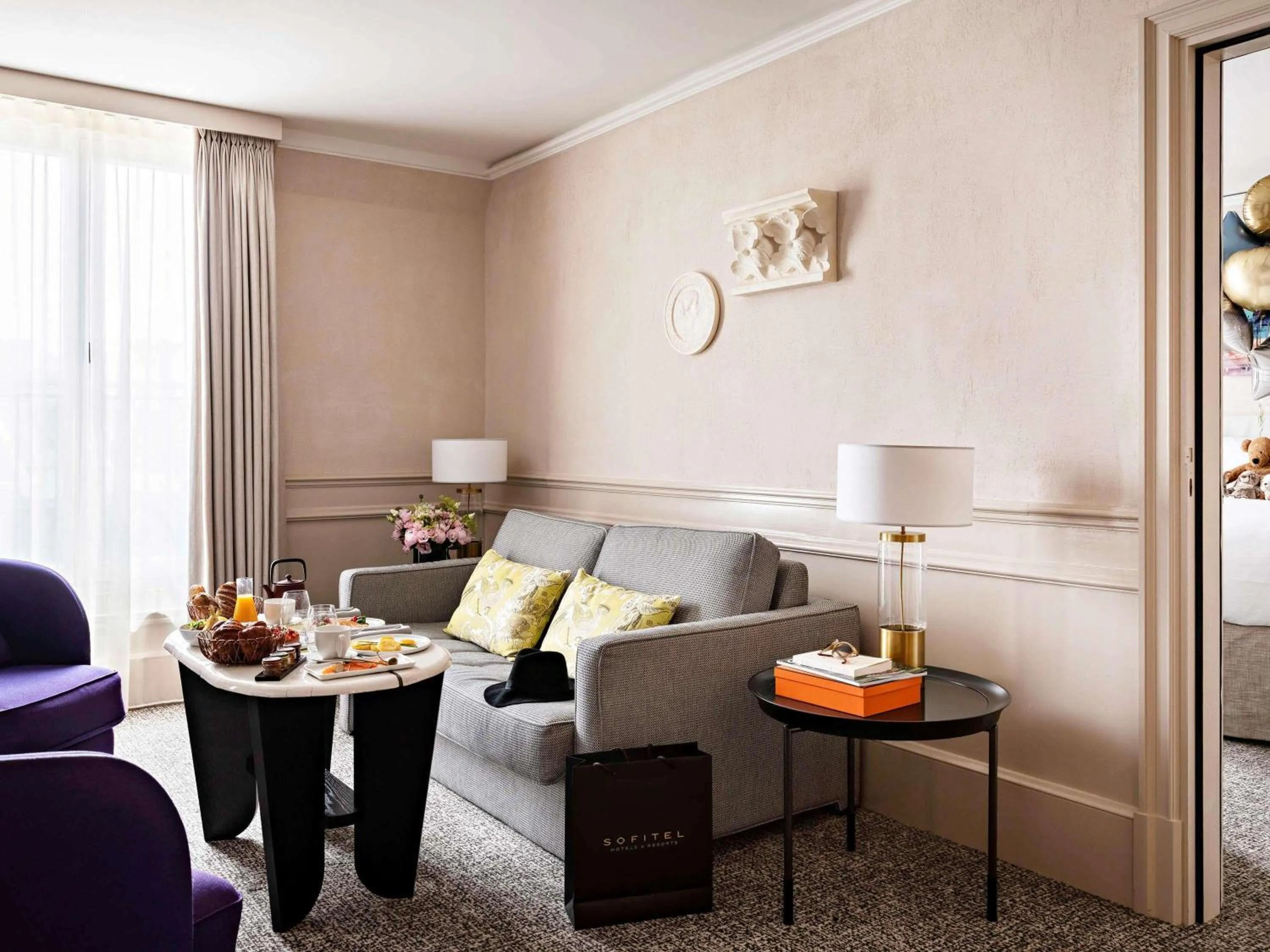 Bedroom in Sofitel Le Scribe Paris Opera