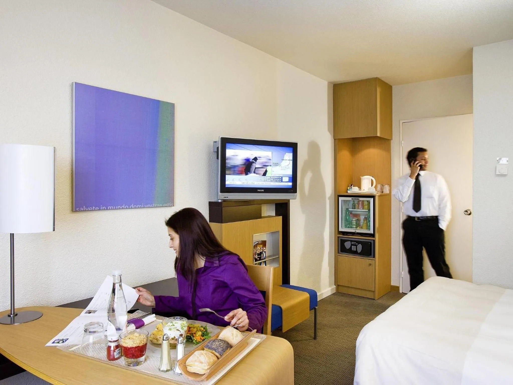 Bedroom, Bed in Novotel Marne-la-Vallée Noisy-le-Grand