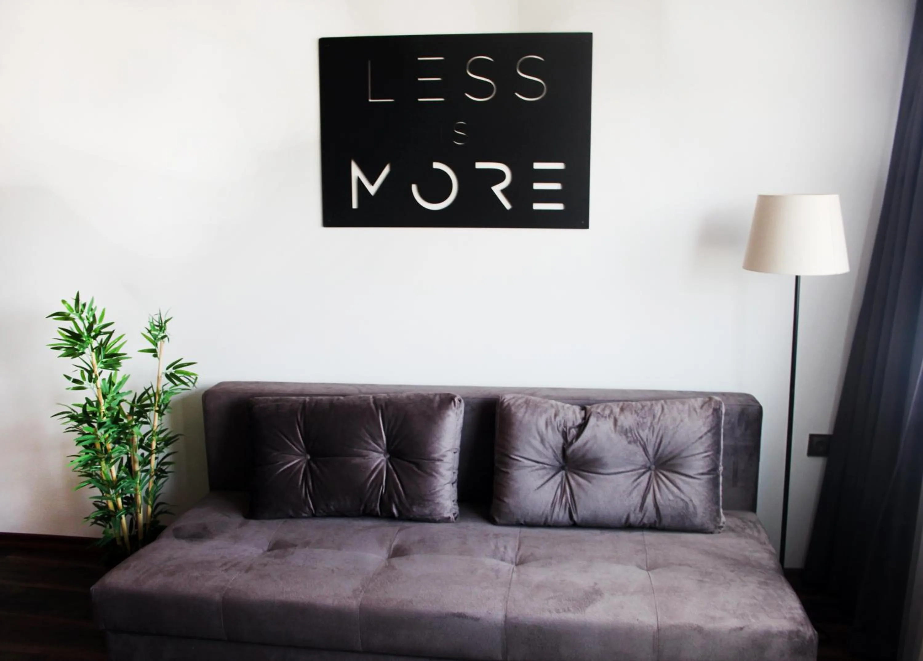 Living room in Fuego Design Suites