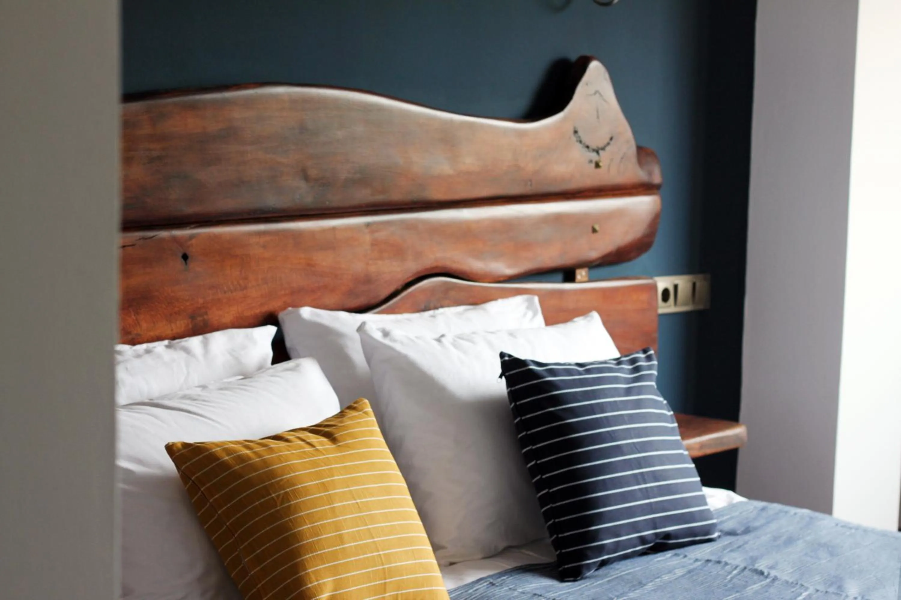 Bed in Fuego Design Suites