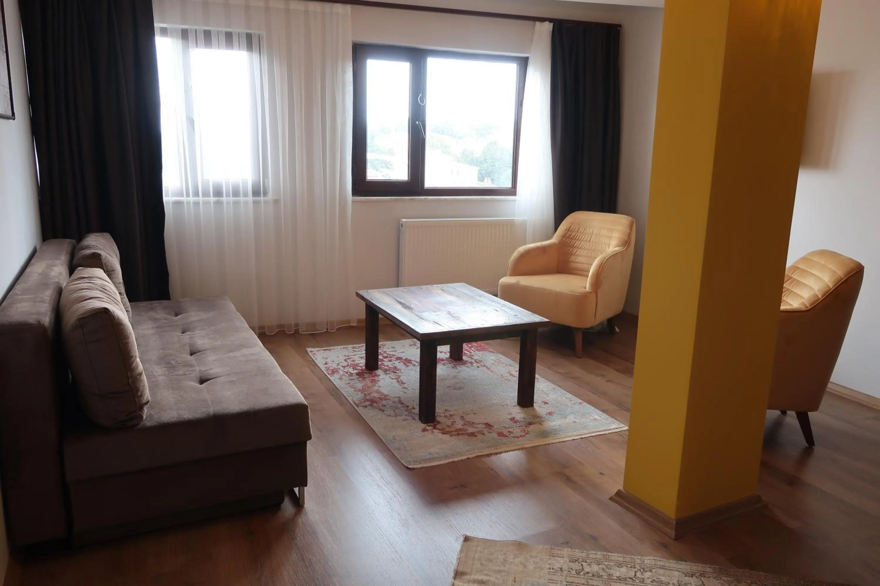 Living room in Fuego Design Suites