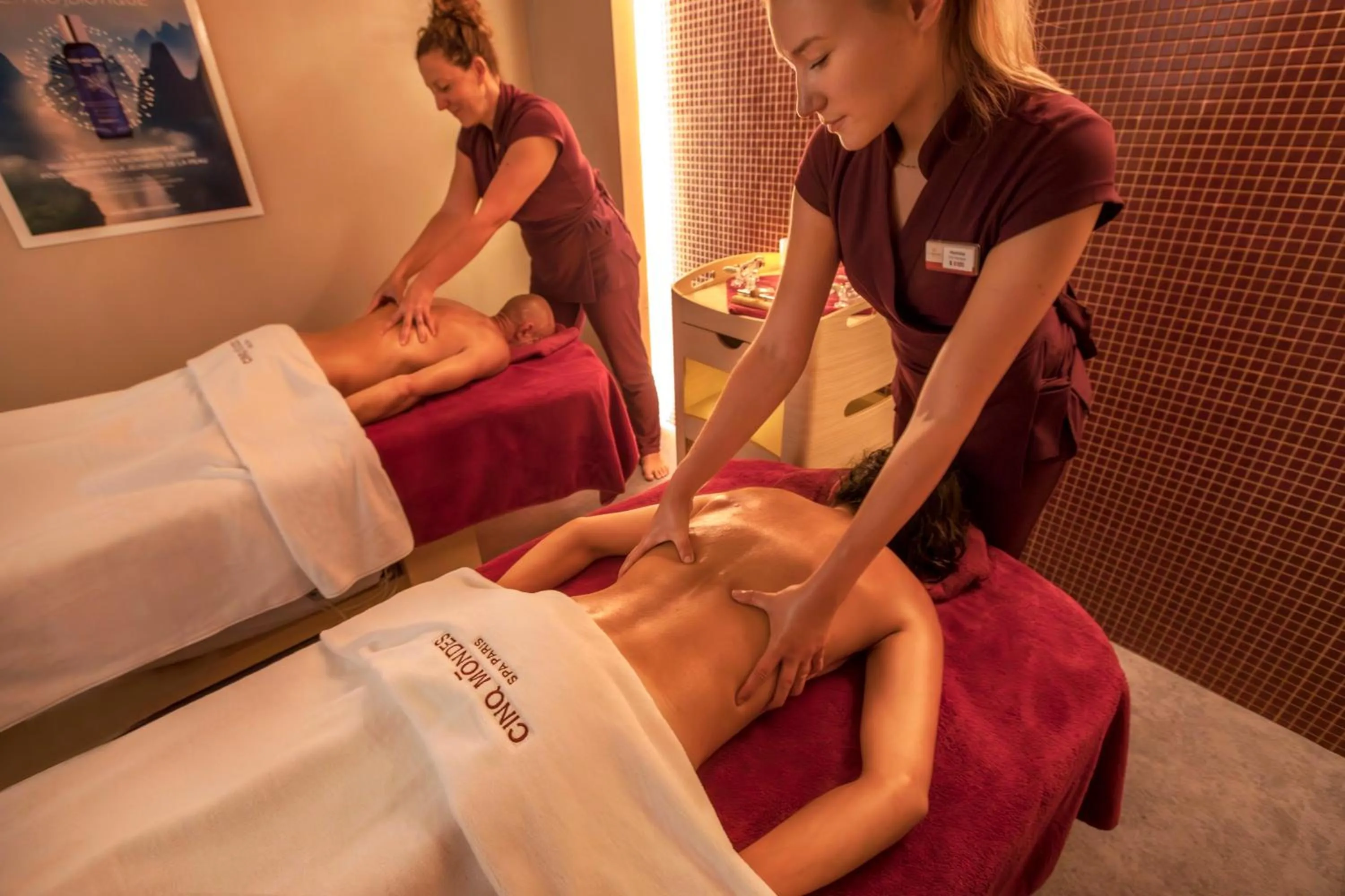 Massage in Chalet Hôtel Le Prieuré & Spa