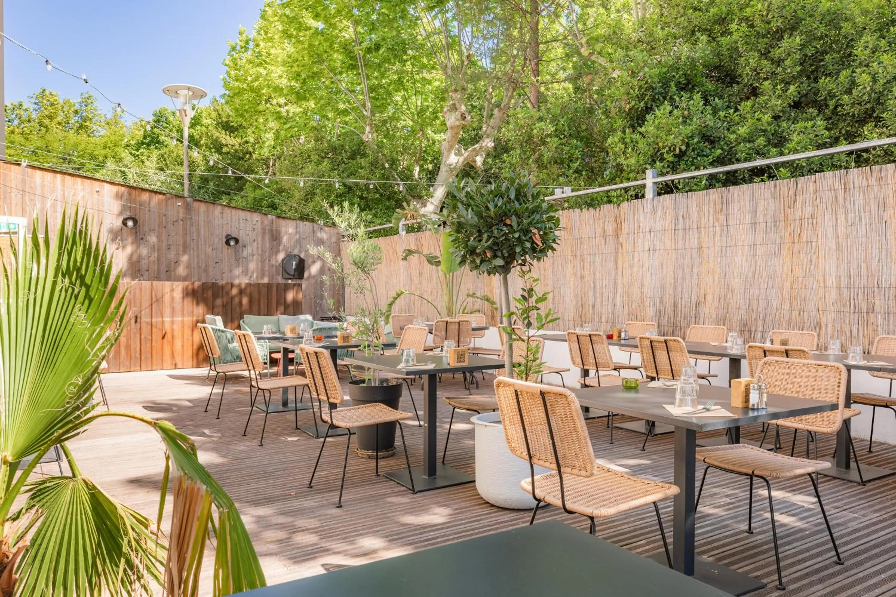 Patio in Appart’City Confort Montpellier Ovalie I