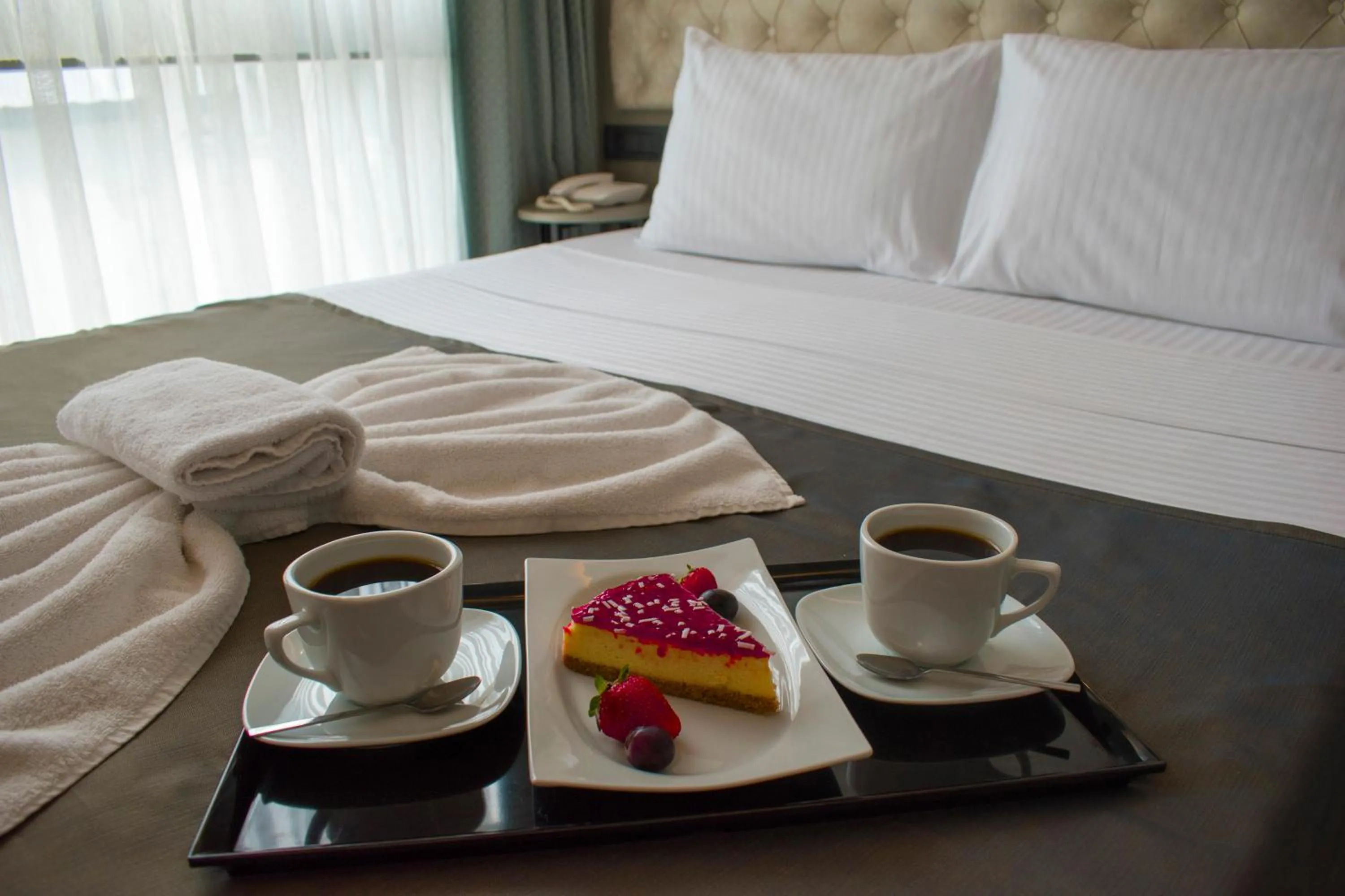 Bed in Mayer Hotel Istanbul