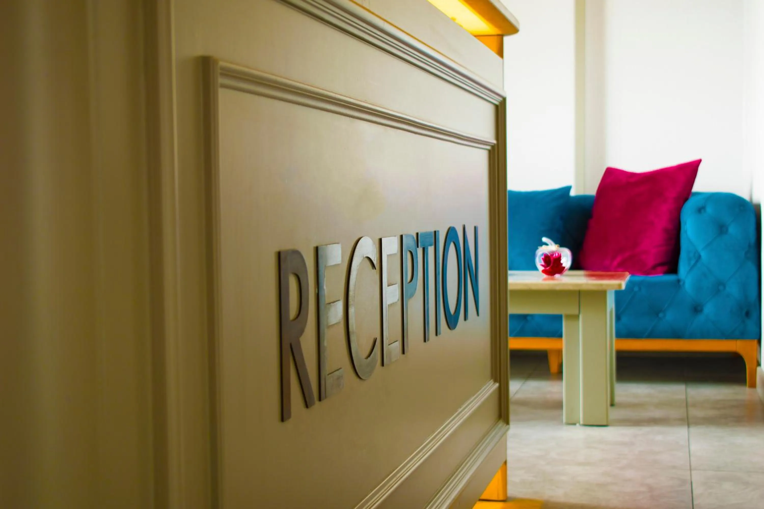 Lobby or reception in Mayer Hotel Istanbul