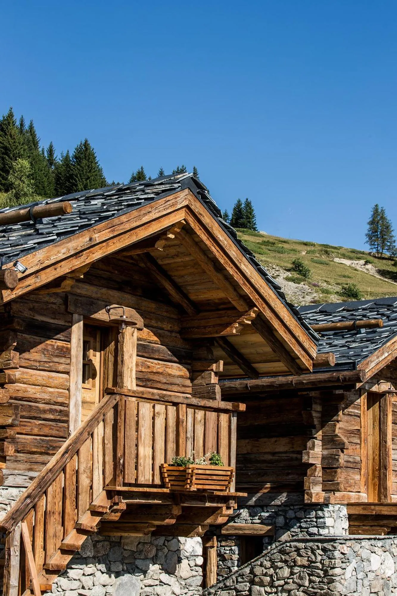 Facade/entrance in Le Refuge de la Traye