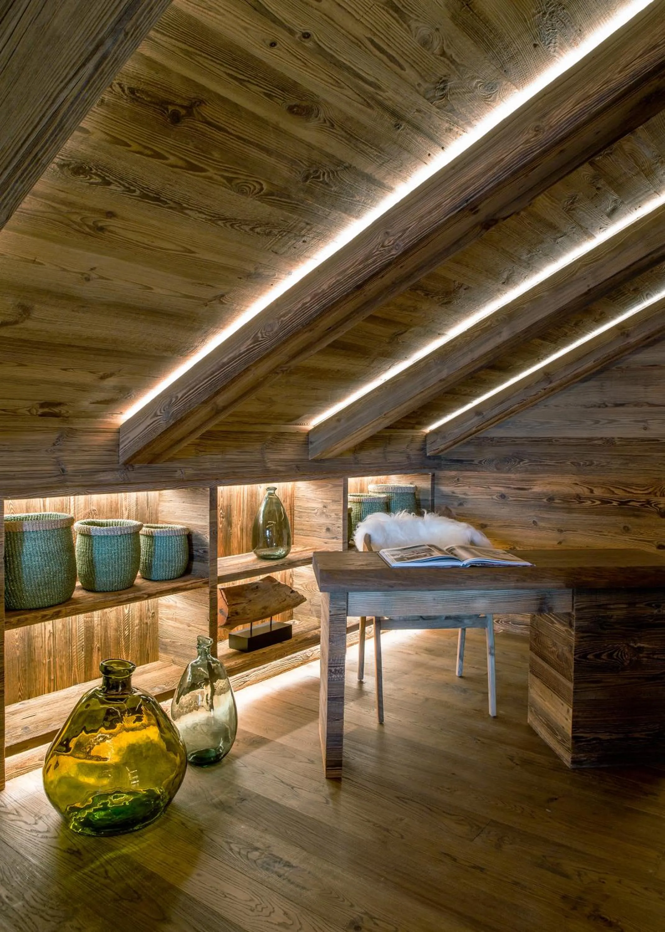 Seating area in Le Refuge de la Traye