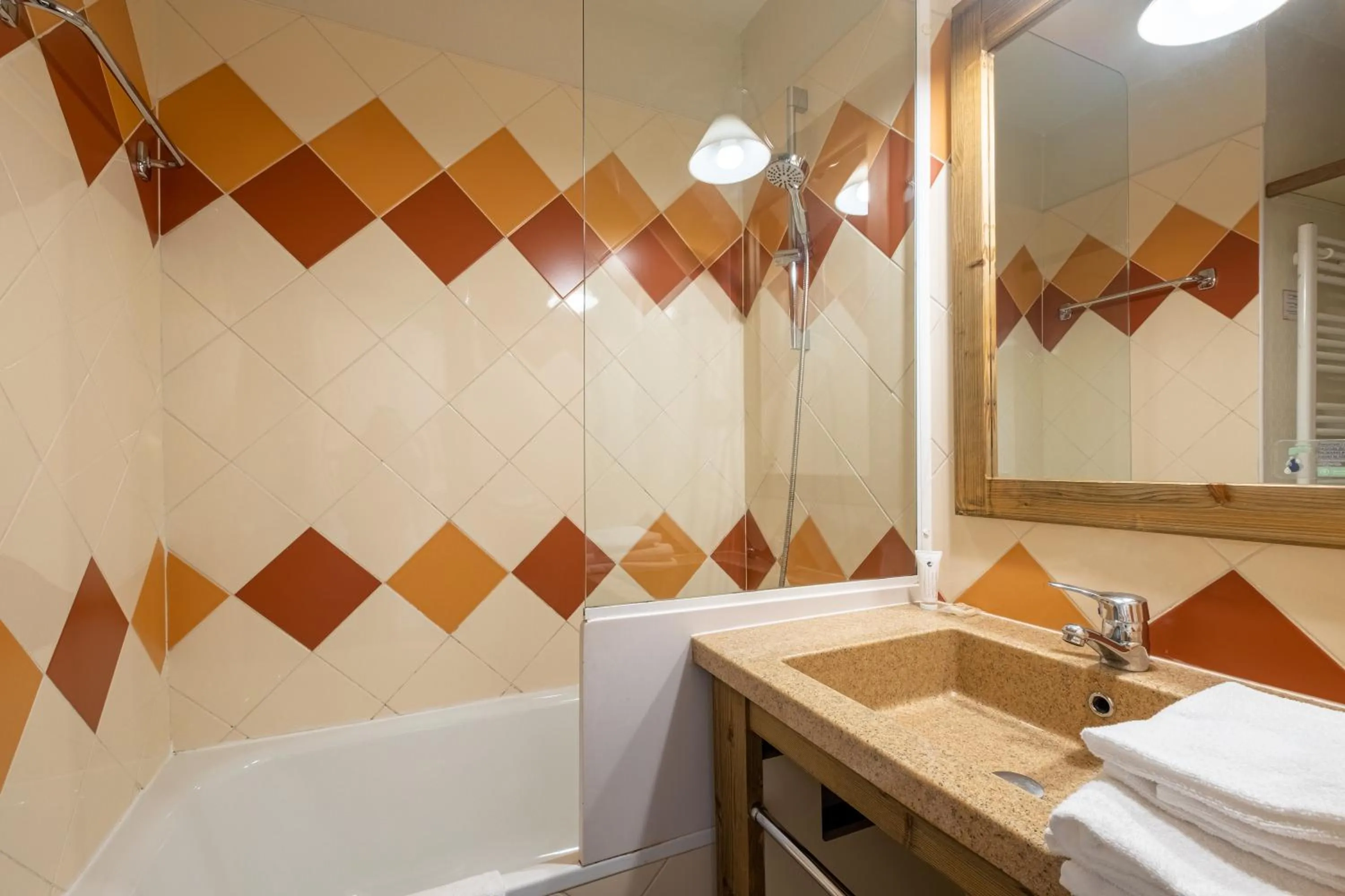 Bathroom in Résidence Pierre & Vacances La Rivière