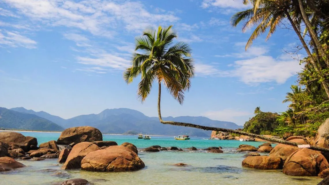 Beach in Hostel MPB Ilha Grande