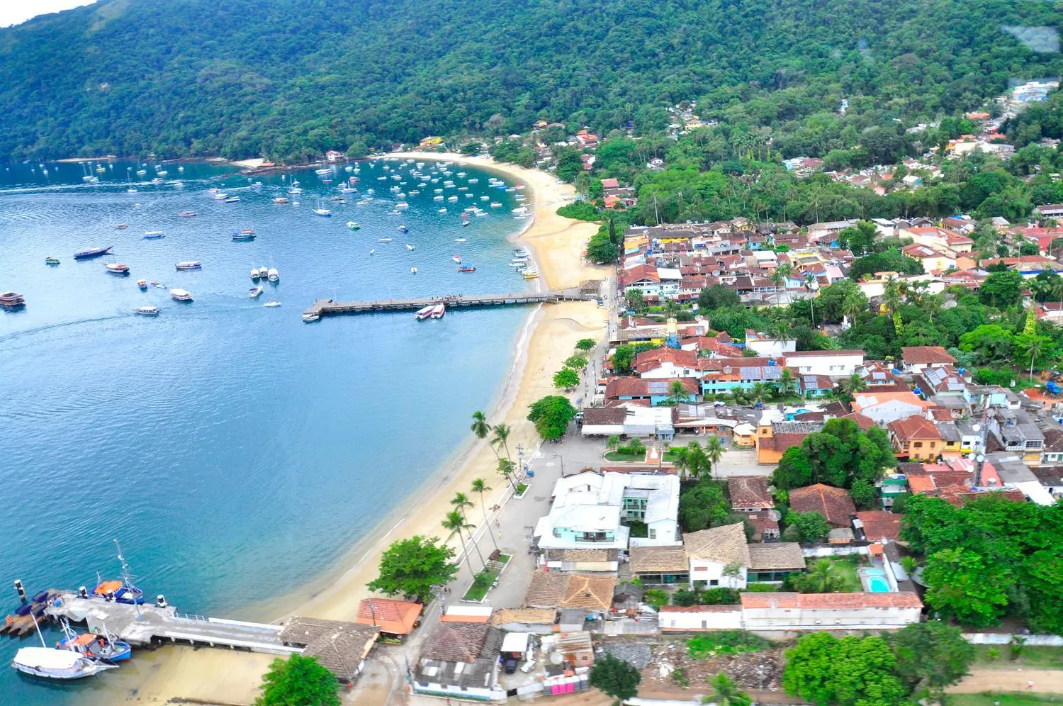 Bird's eye view in Hostel MPB Ilha Grande