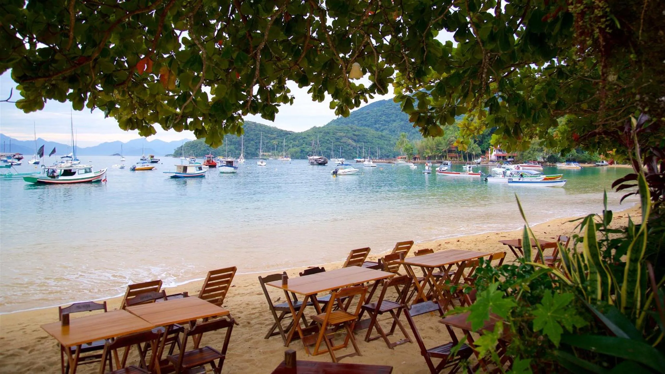 Beach in Hostel MPB Ilha Grande
