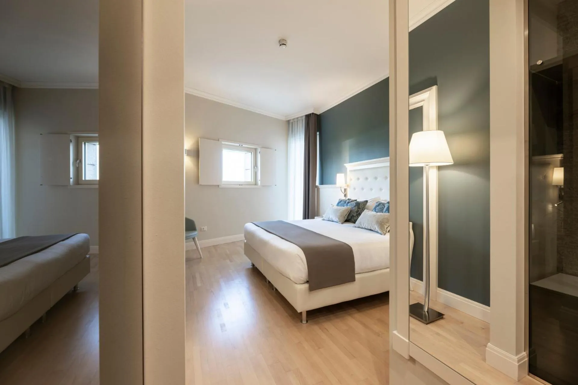 Bed in Hotel La Caporala