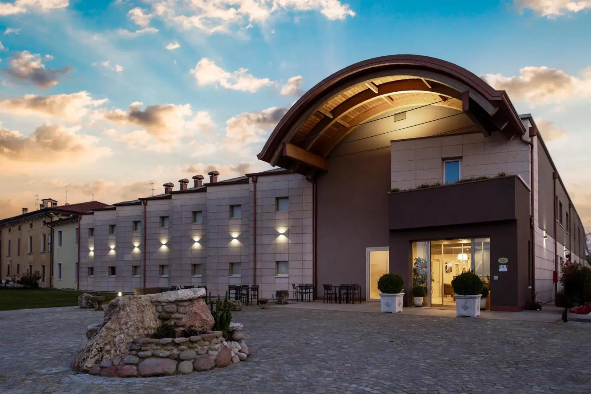 Property building in Hotel La Caporala Property building in Hotel La Caporala