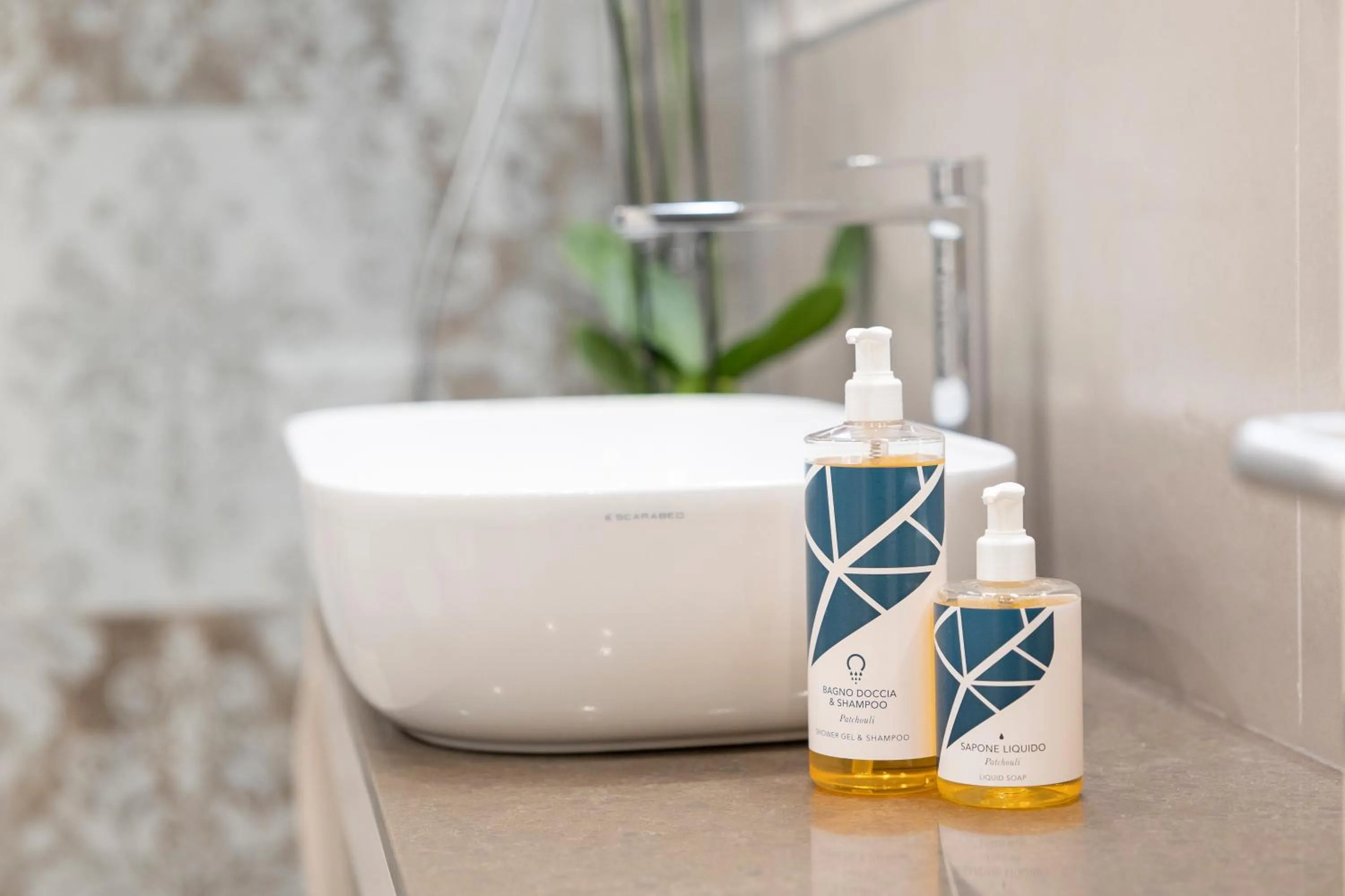 Bathroom in Hotel La Caporala