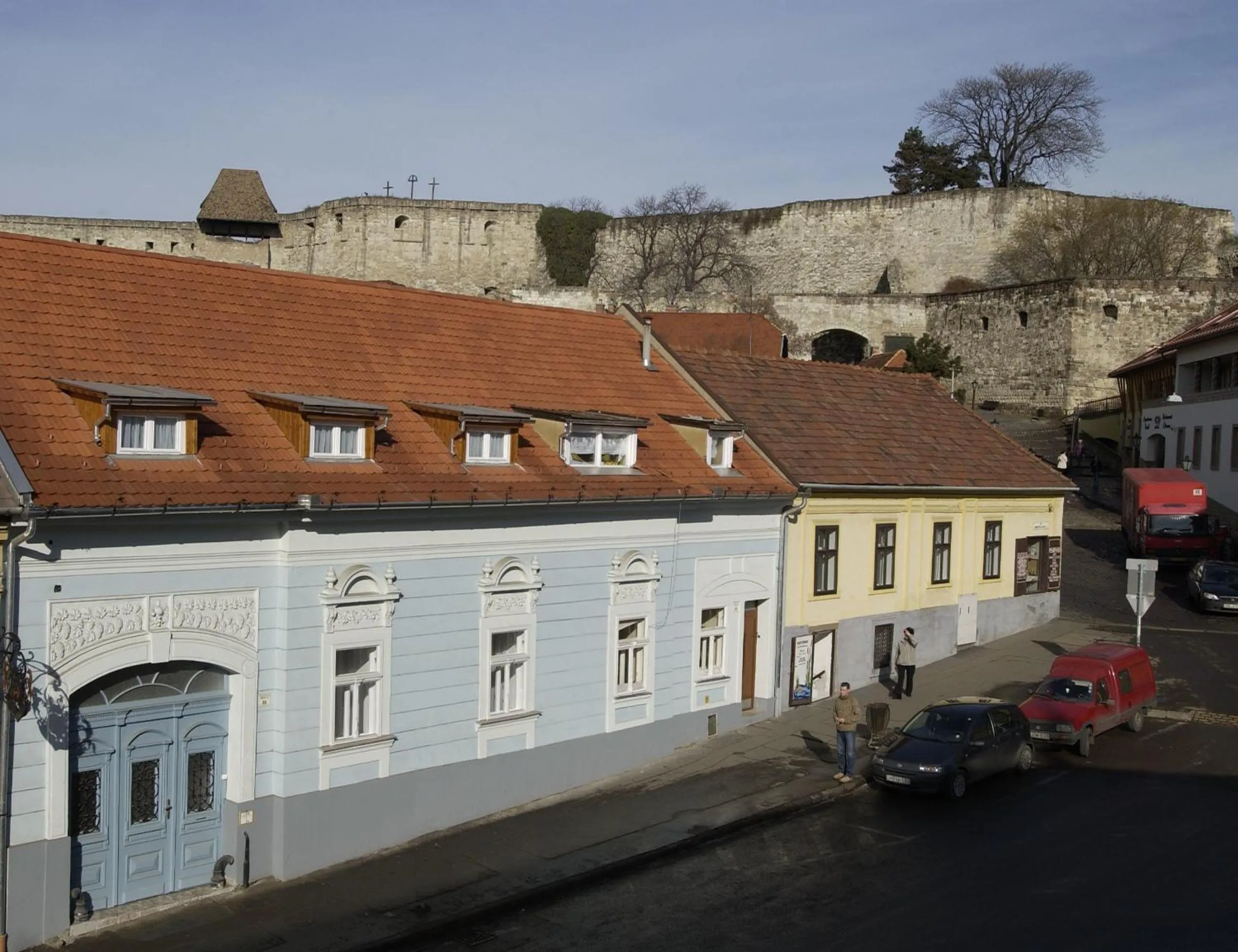 Facade/entrance in Várkapu Panzió