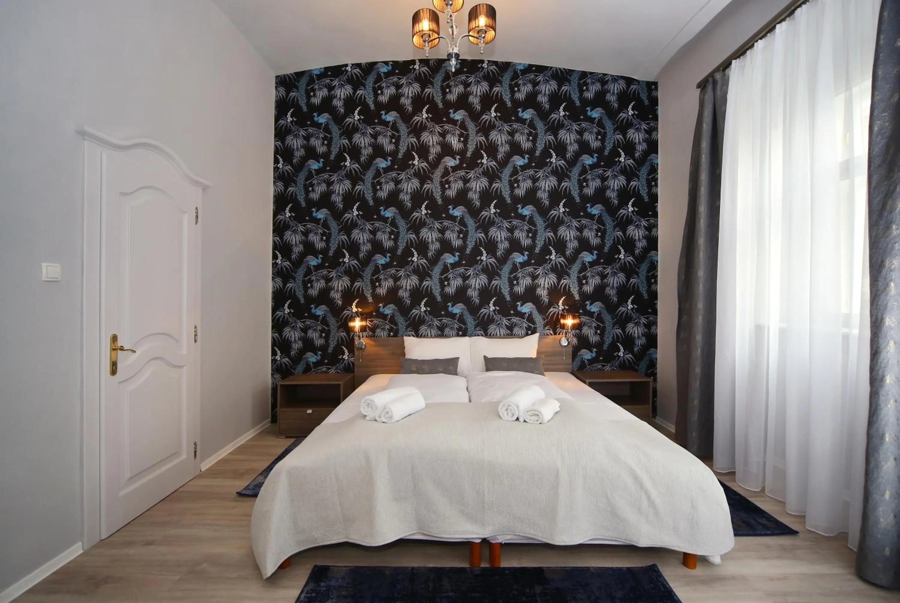 Bed in Várkapu Panzió
