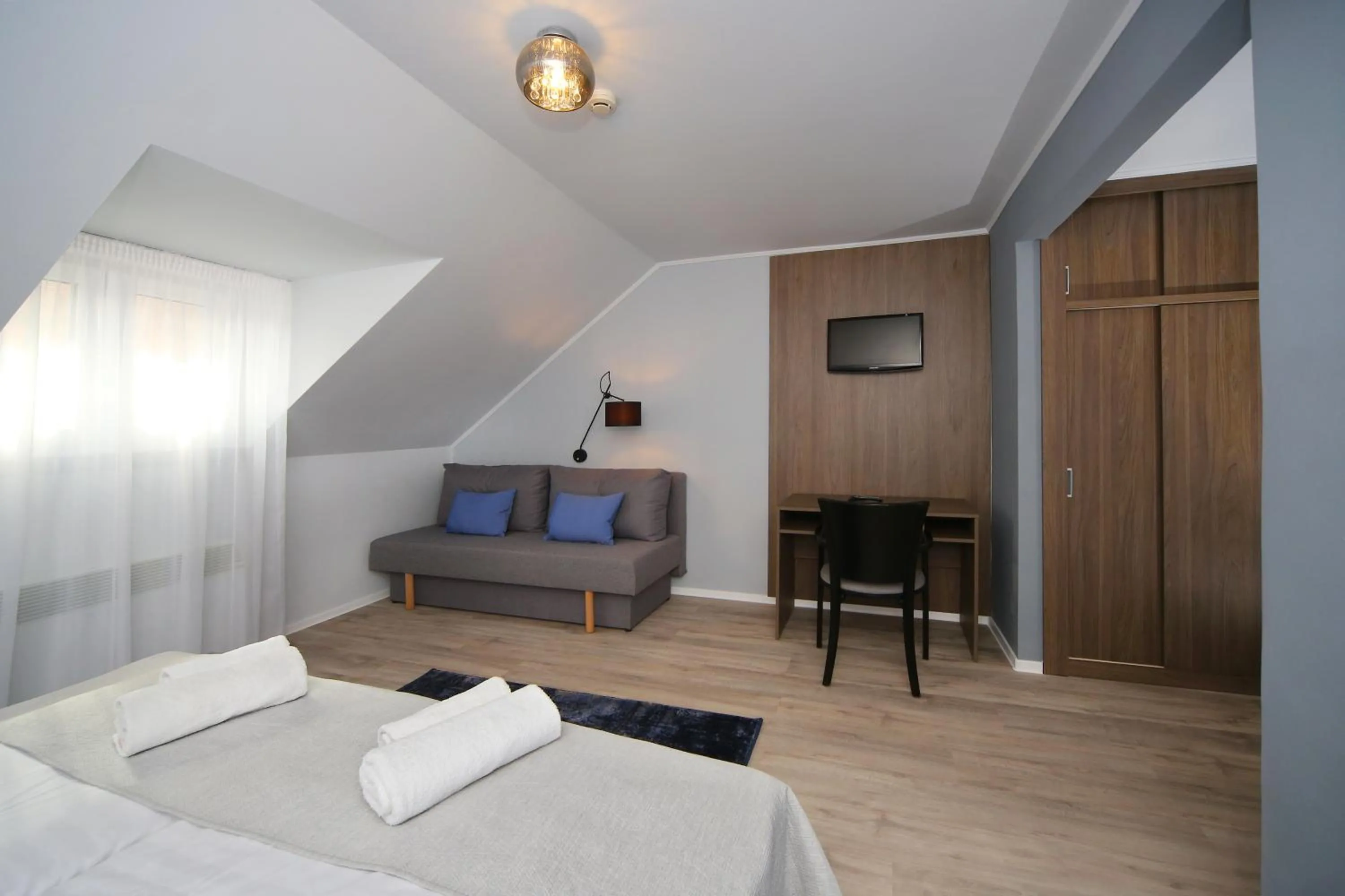 Bed in Várkapu Panzió