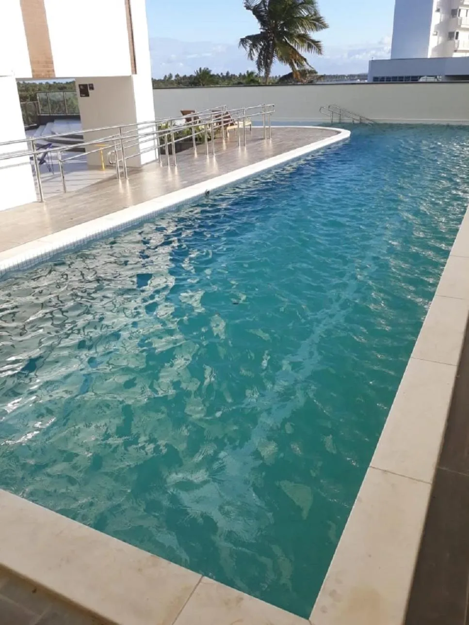 Swimming pool in Flat Beach Barra - Praia do Paiva - Ilha do amor