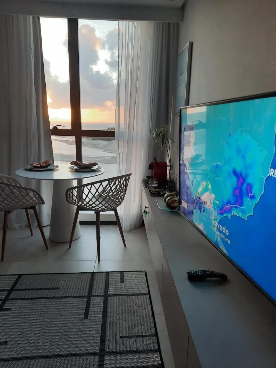 TV and multimedia in Flat Beach Barra - Praia do Paiva - Ilha do amor
