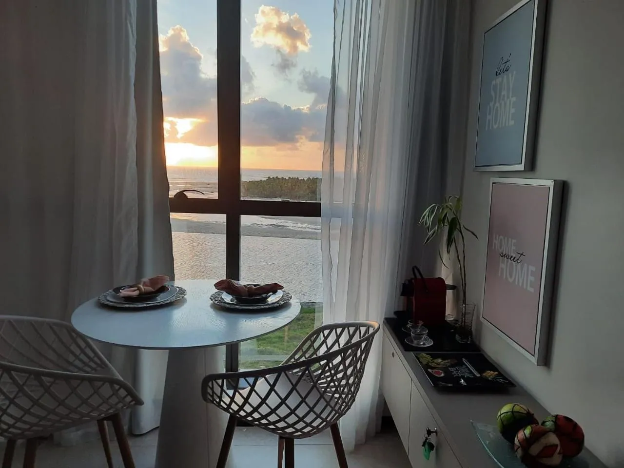 Coffee/tea facilities in Flat Beach Barra - Praia do Paiva - Ilha do amor