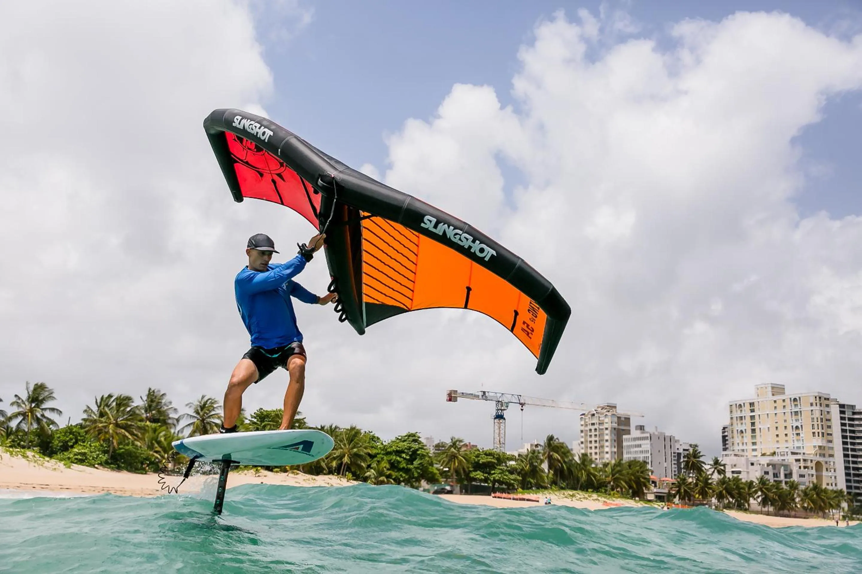 Windsurfing in Numero Uno Beach Apartments