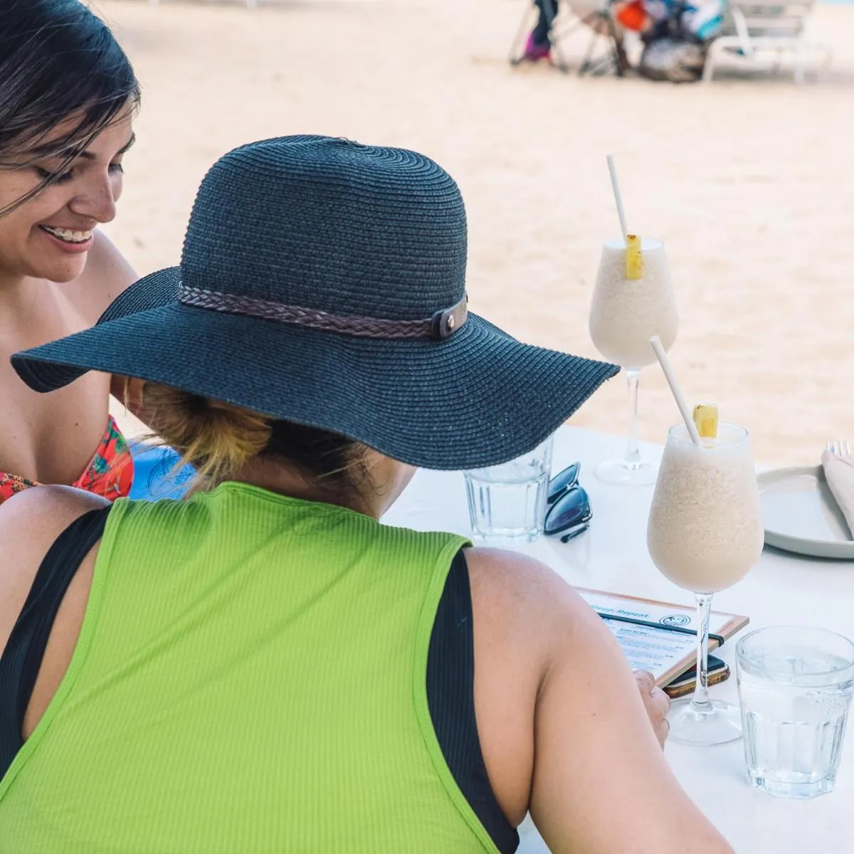 People in Numero Uno Beach Apartments