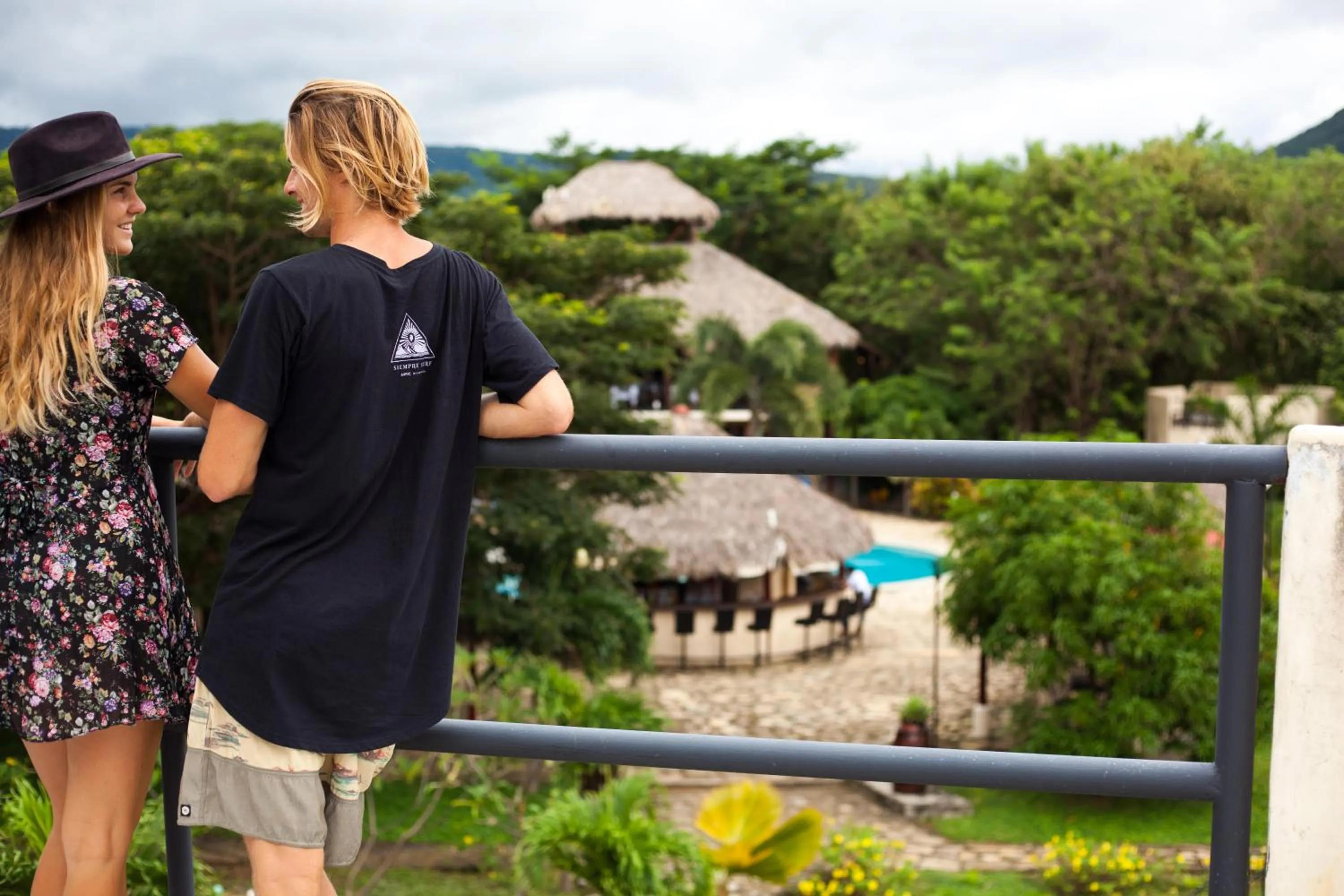 Patio in Surf Ranch Hotel & Resort